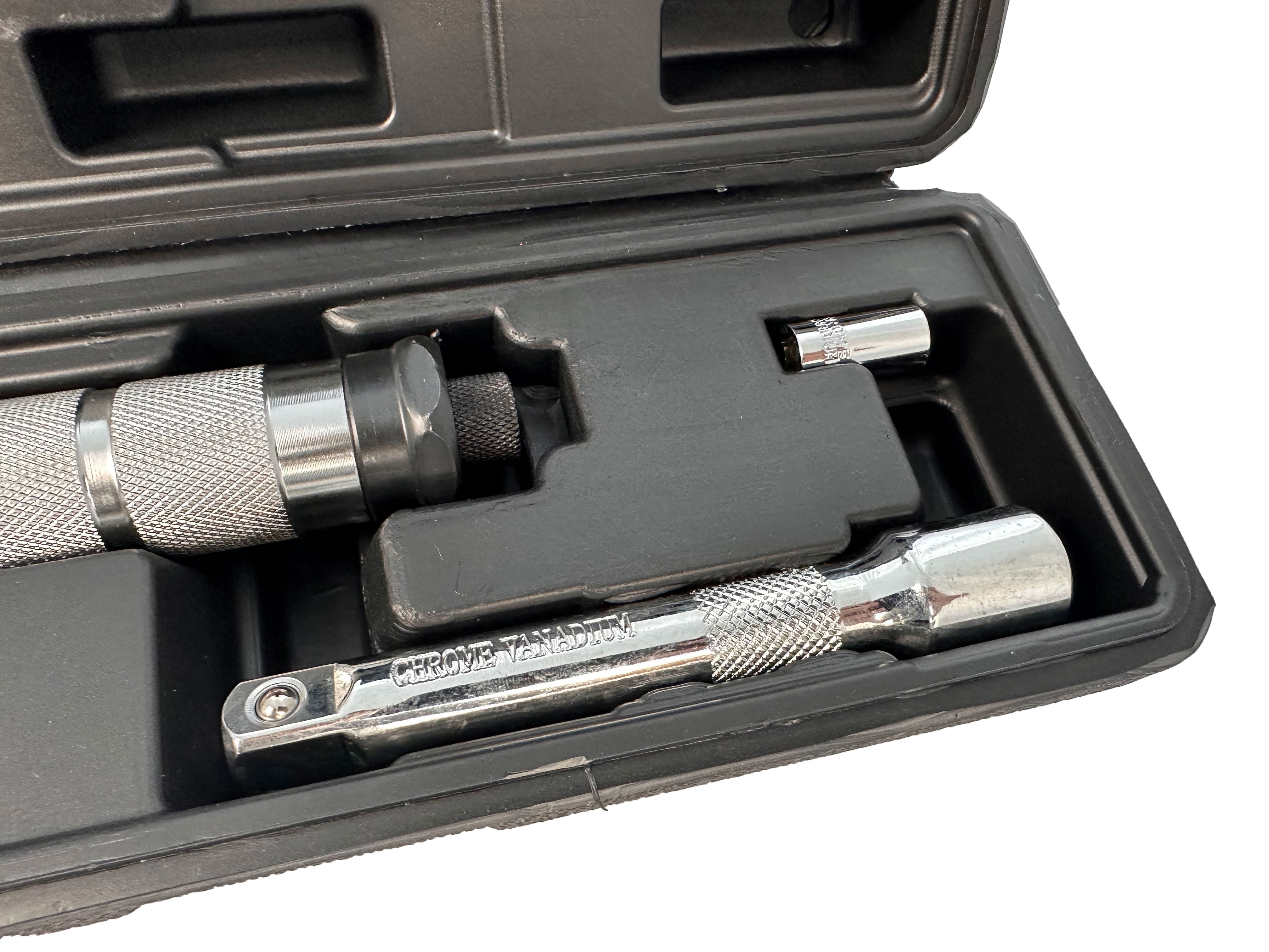 Set chiavi dinamometriche 1/2" 1/4", 2-210 NM, cricchetto chiavi momento chiave, Gebo Tools