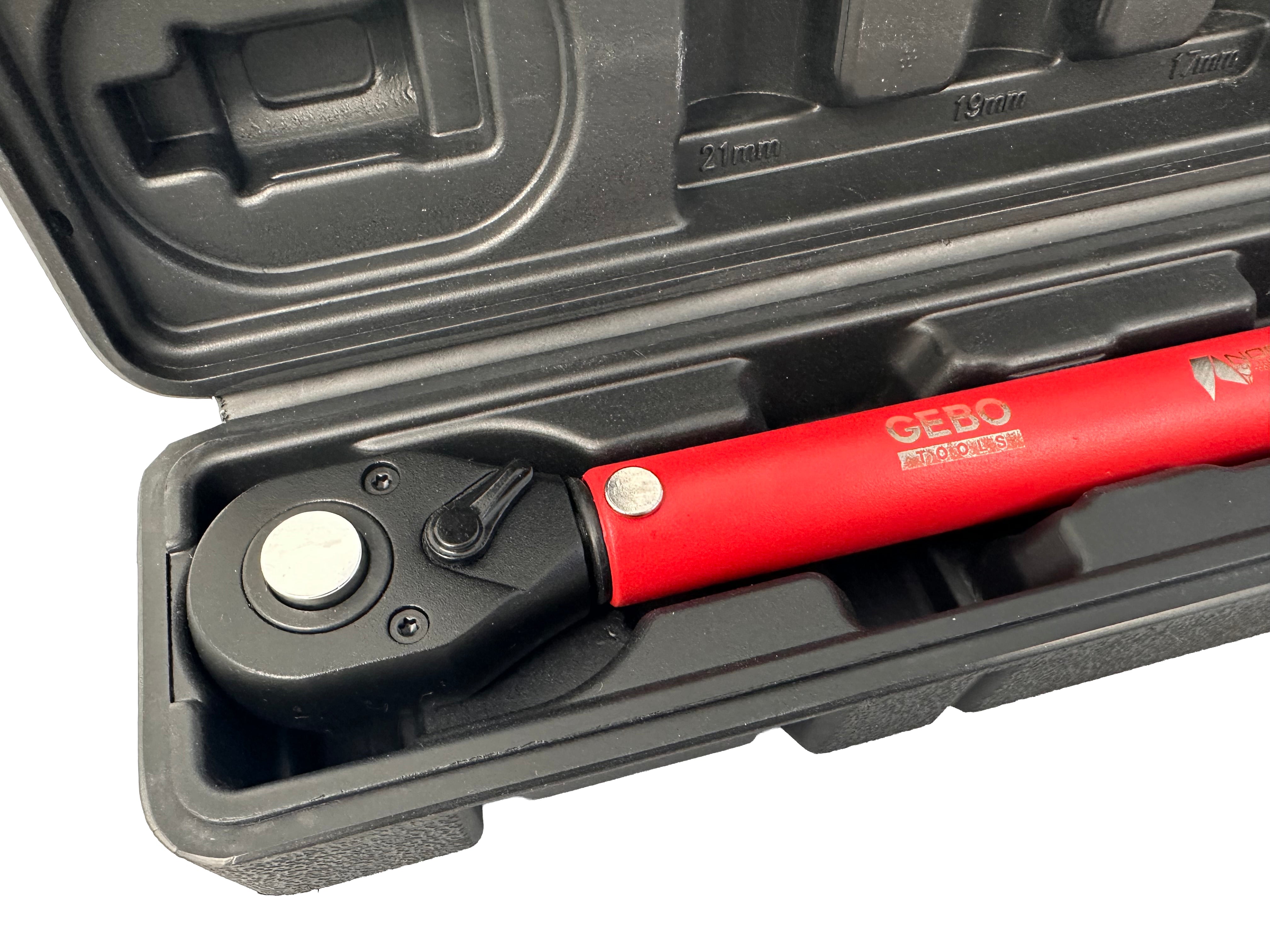 Chiave dinamometrica 1/2" 28-210 Nm Gebo Tools