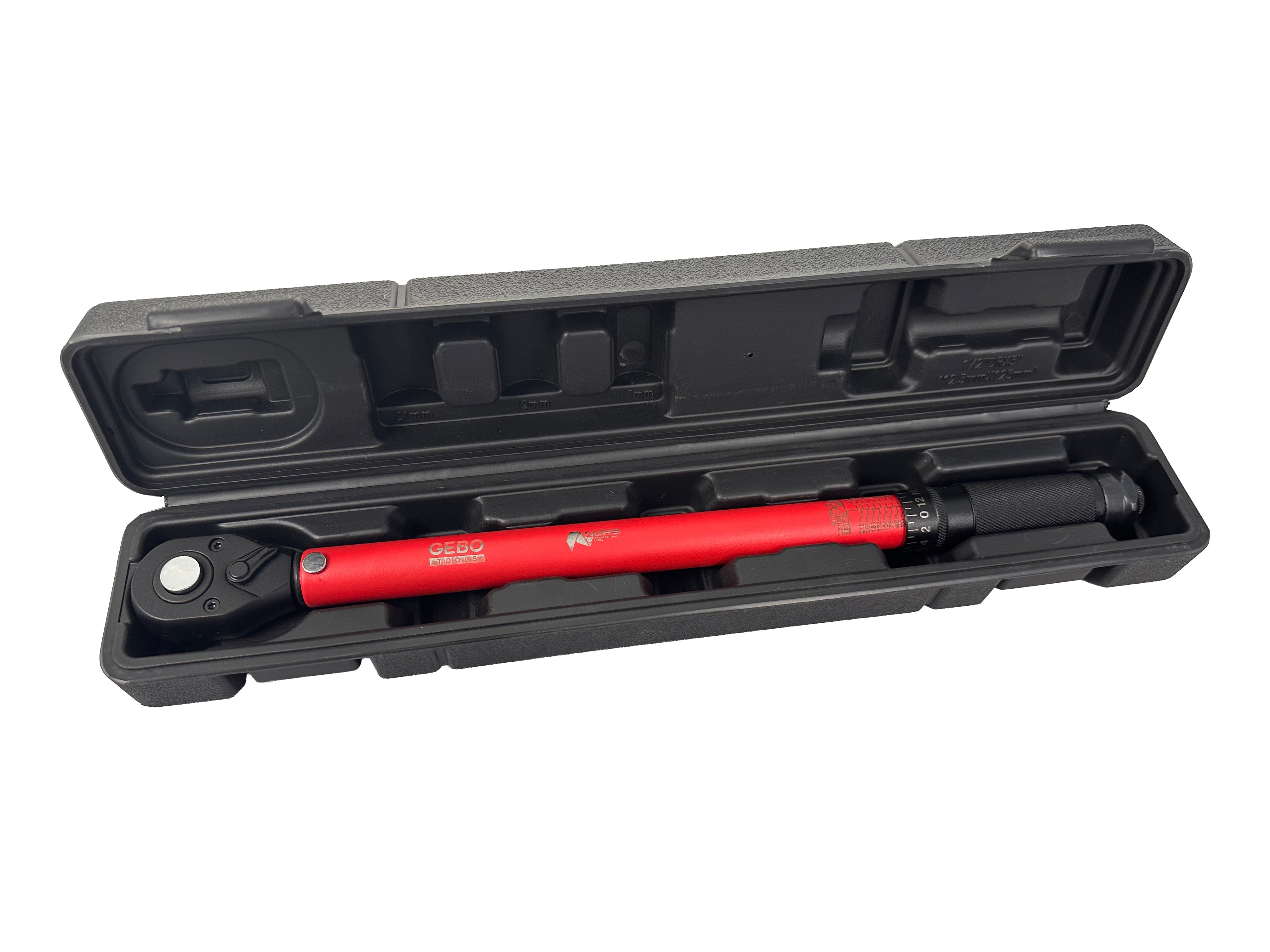 Chiave dinamometrica 1/2" 28-210 Nm Gebo Tools