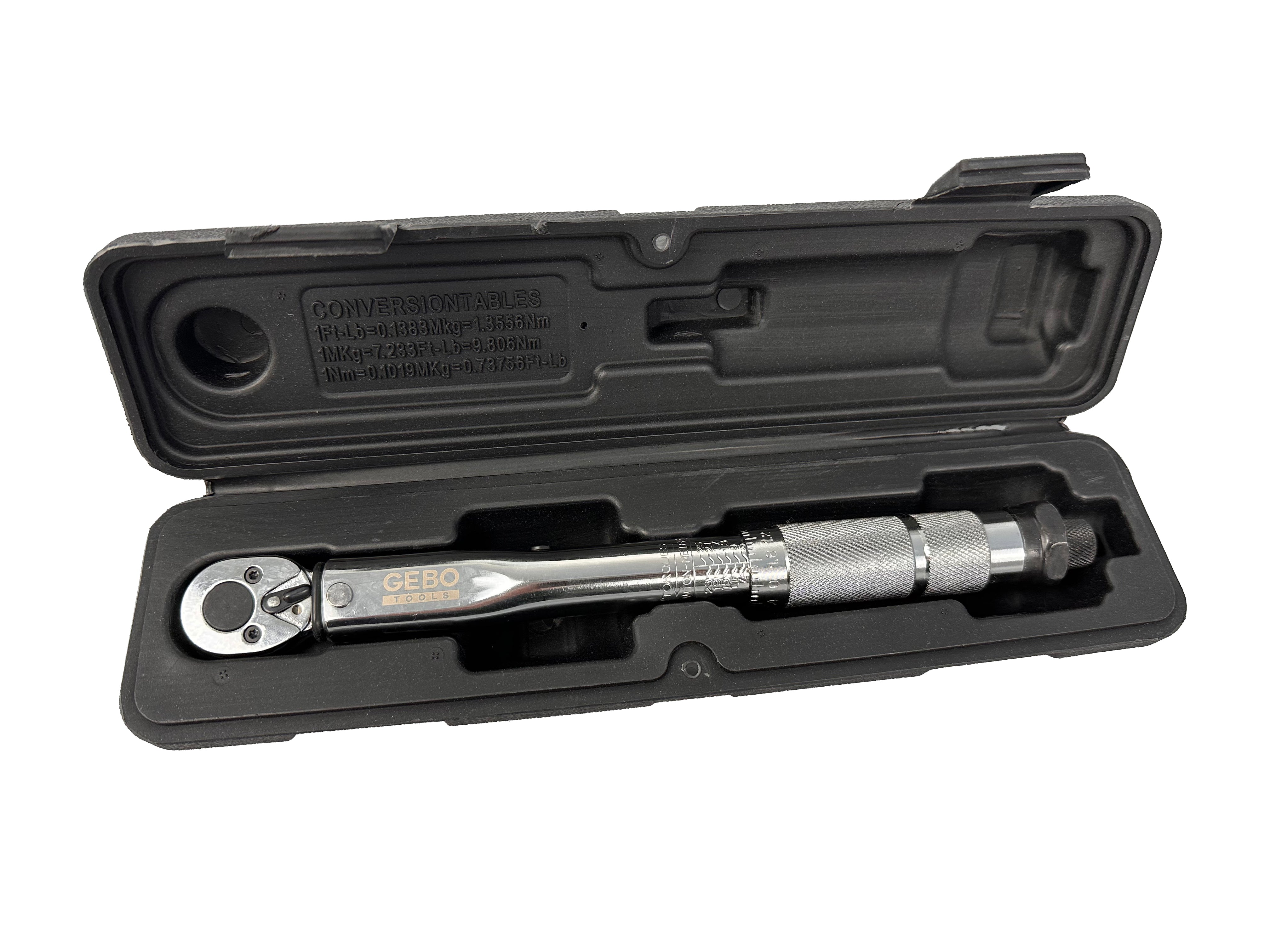 Chiave dinamometrica 1/4 5-25 Nm Gebo Tools