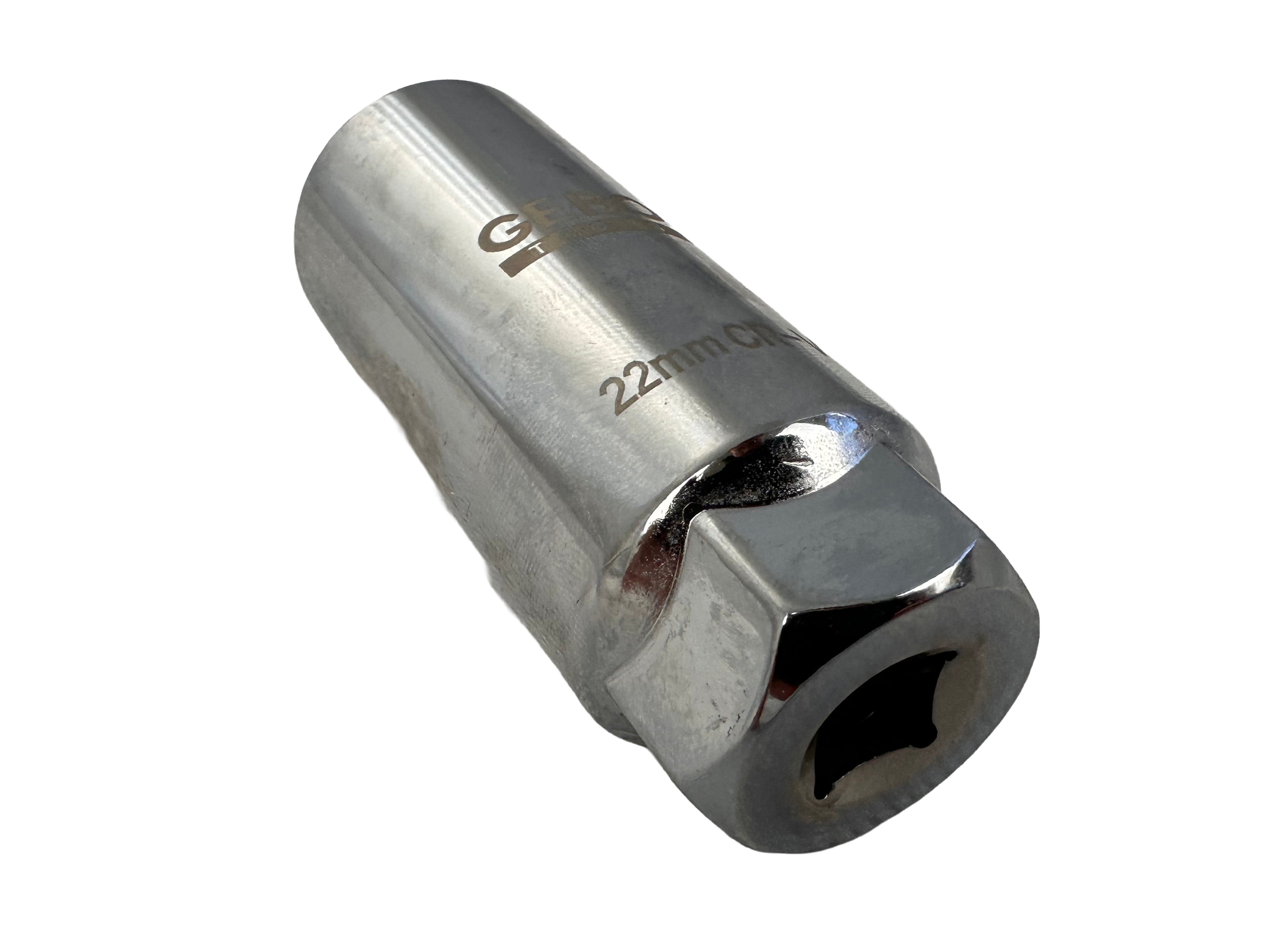 Chiave per sonda lambda da 22 mm attacco 3/8" con fessura da 8 mm GEBO TOOLS