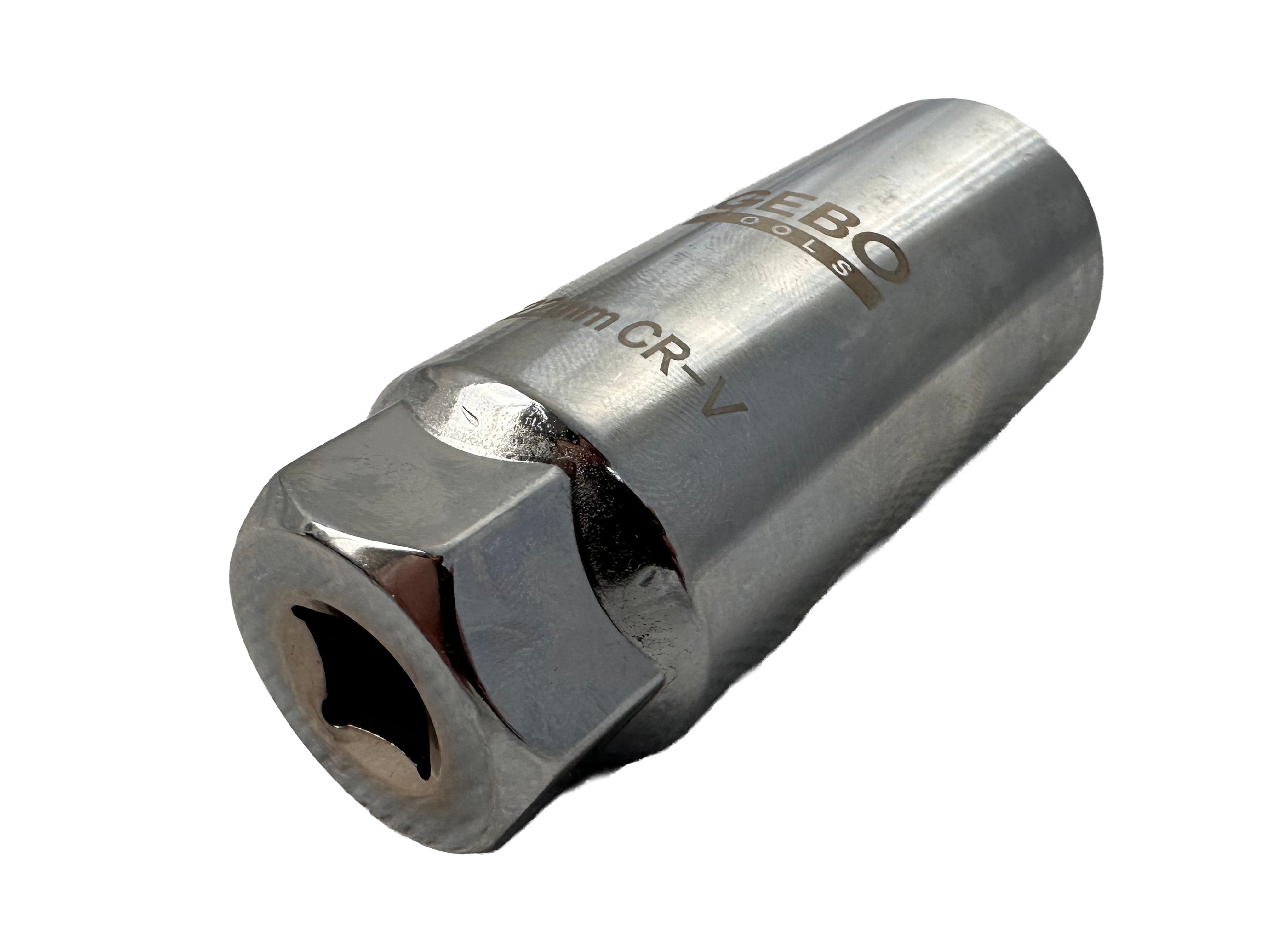 Chiave per sonda lambda da 22 mm attacco 3/8" con fessura da 8 mm GEBO TOOLS