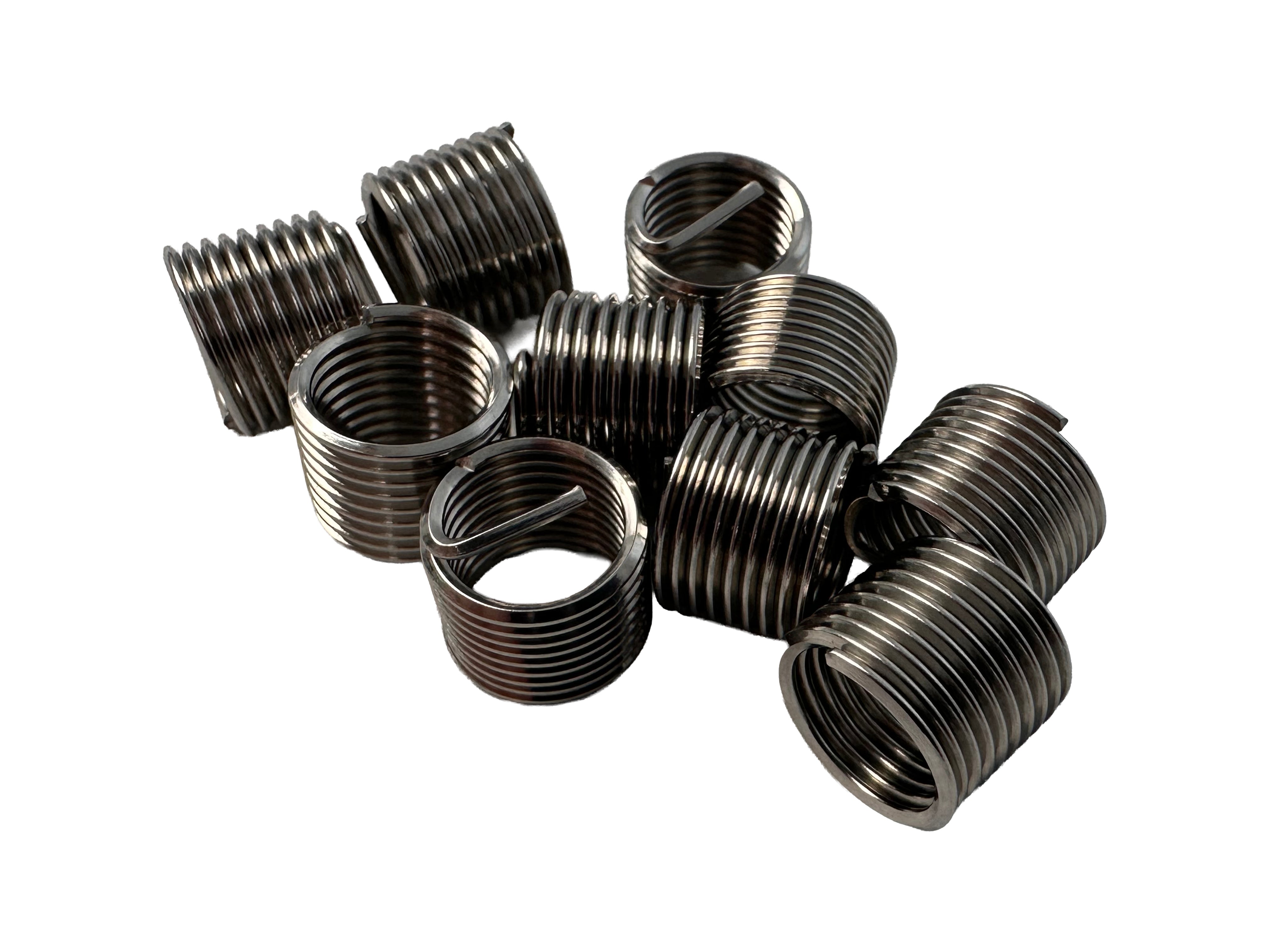 Inserto elicoidale per riparare filetti M10×1.2 ,set di manicotti in filo avvolto 10 pezzi Gebo Tools