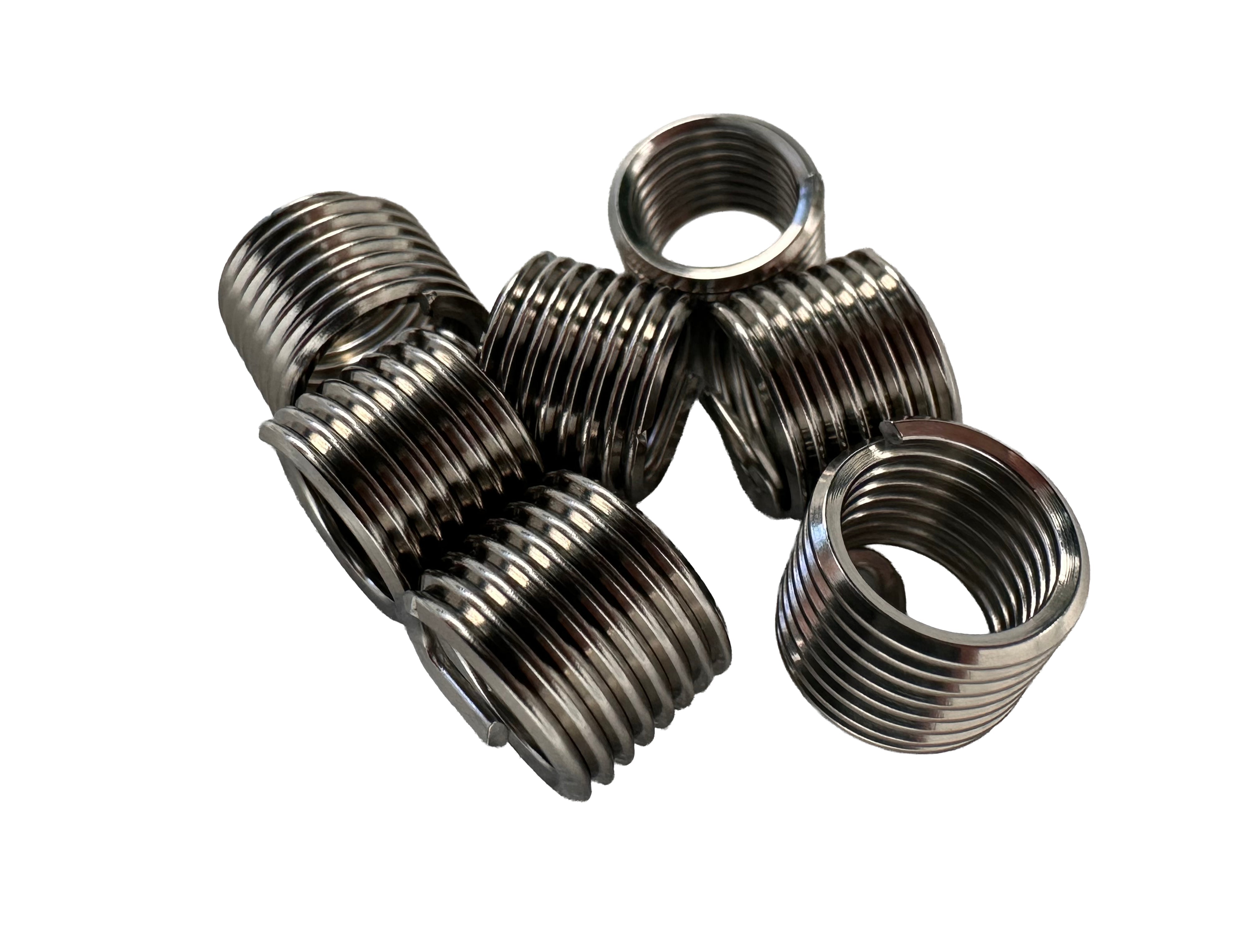 Inserto elicoidale per riparare filetti M10×1.5 ,set di manicotti in filo avvolto 10 pezzi Gebo Tools