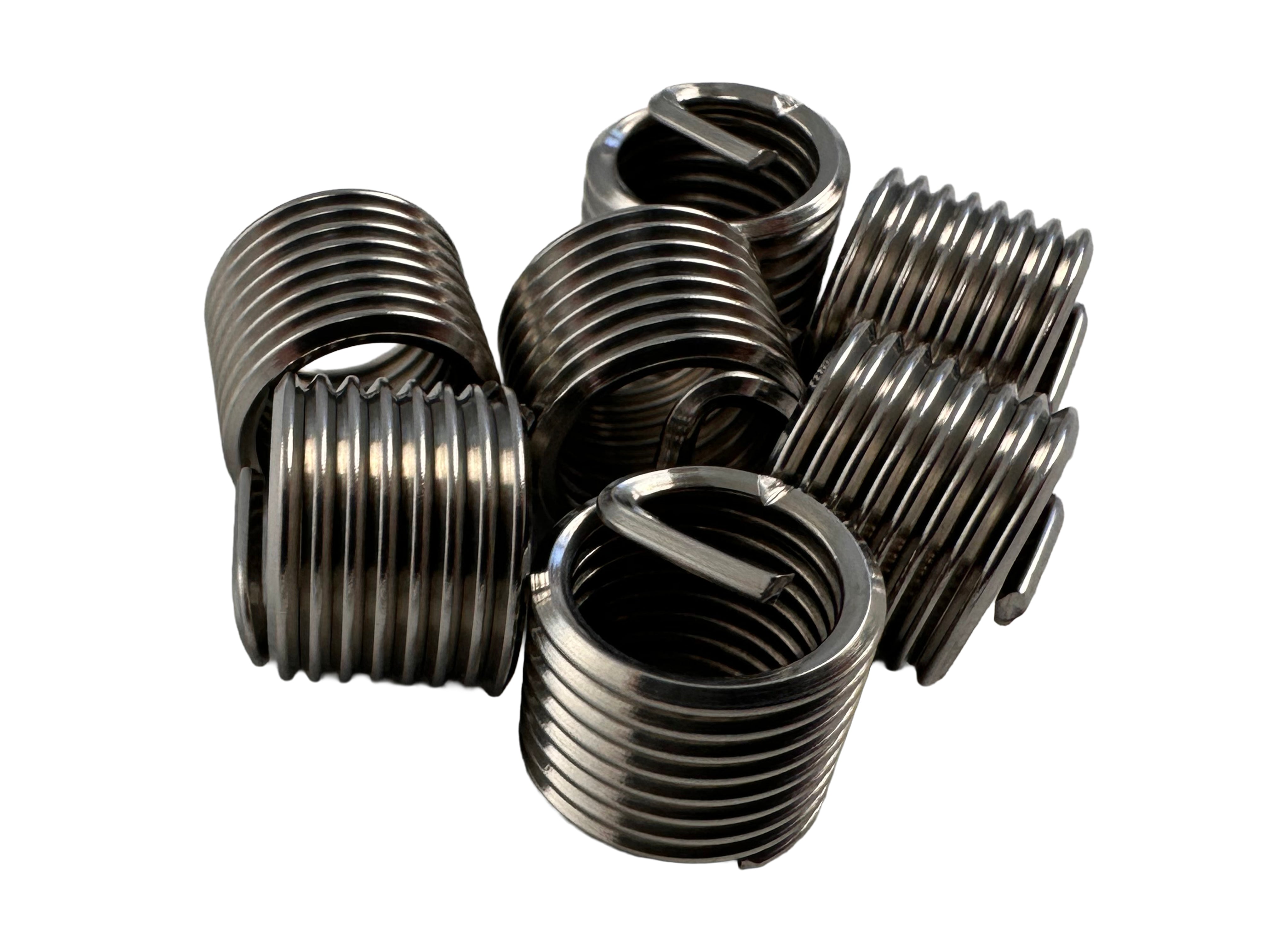 Inserto elicoidale per riparare filetti M12×1.75 ,set di manicotti in filo avvolto 10 pezzi Gebo Tools