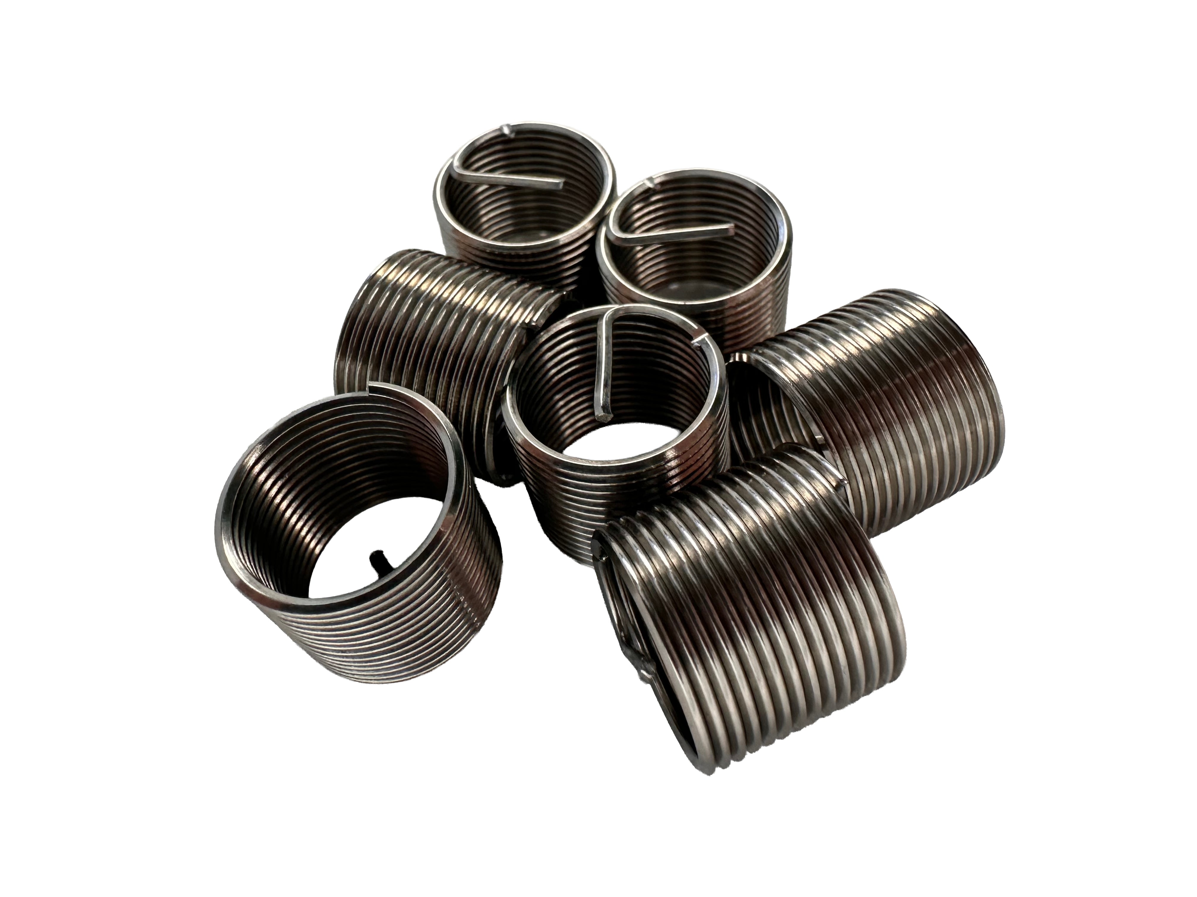 Inserto elicoidale per riparare filetti M14×1.25 ,set di manicotti in filo avvolto 10 pezzi Gebo Tools