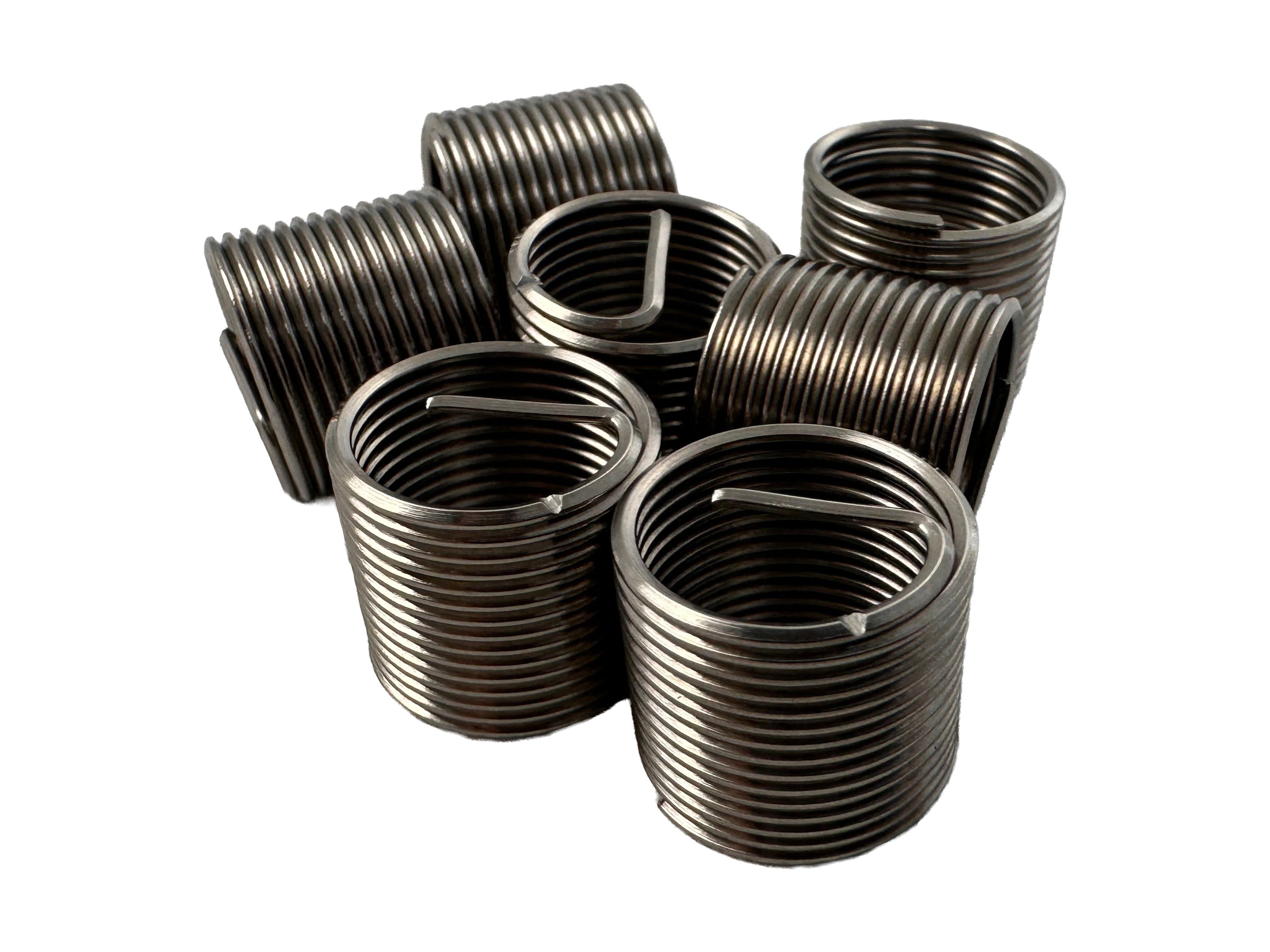 Inserto elicoidale per riparare filetti M14×1.25 ,set di manicotti in filo avvolto 10 pezzi Gebo Tools