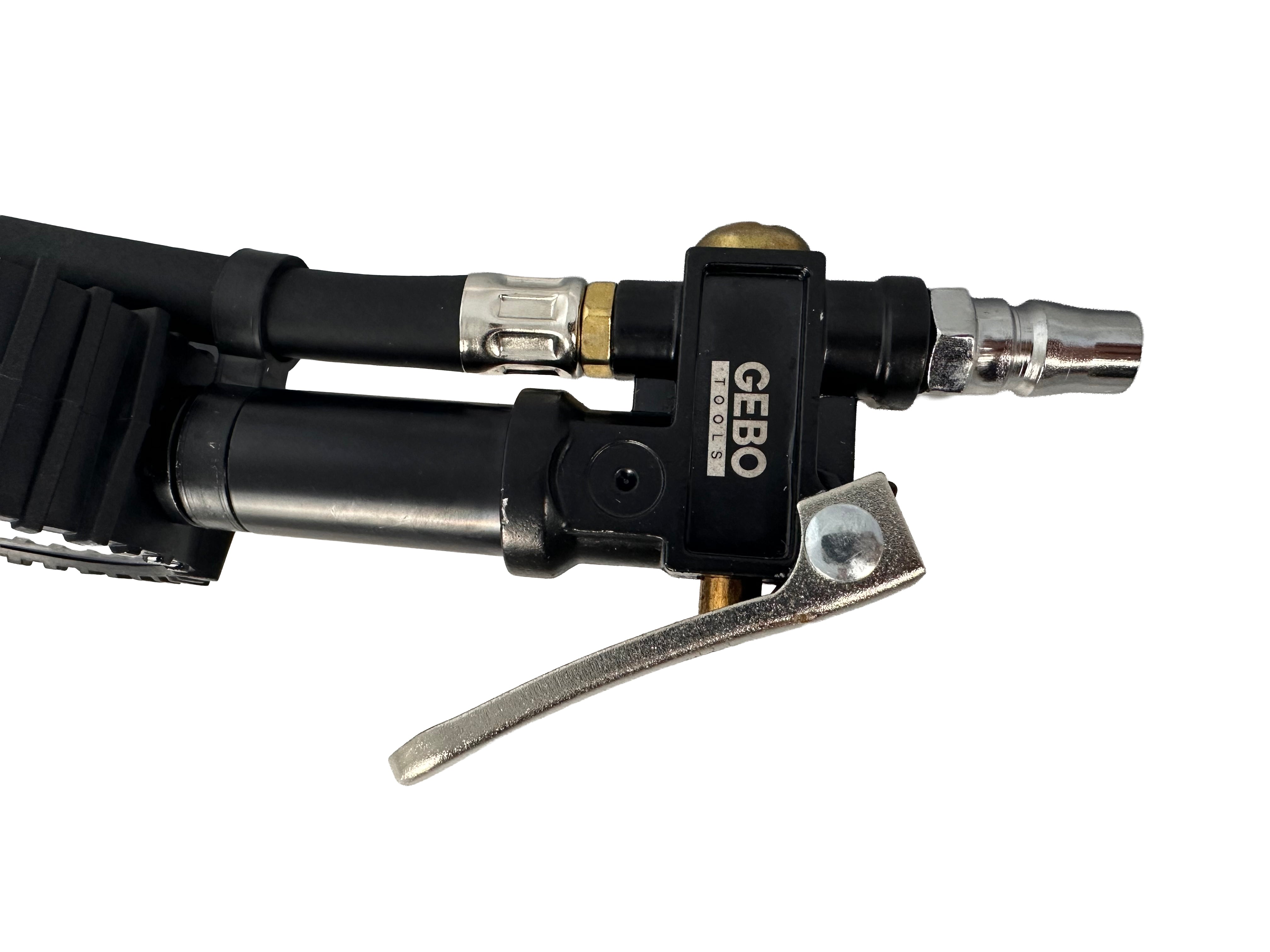 Pistola con manometro analogico per gonfiaggio pneumatici 0-15 Bar Tvardy