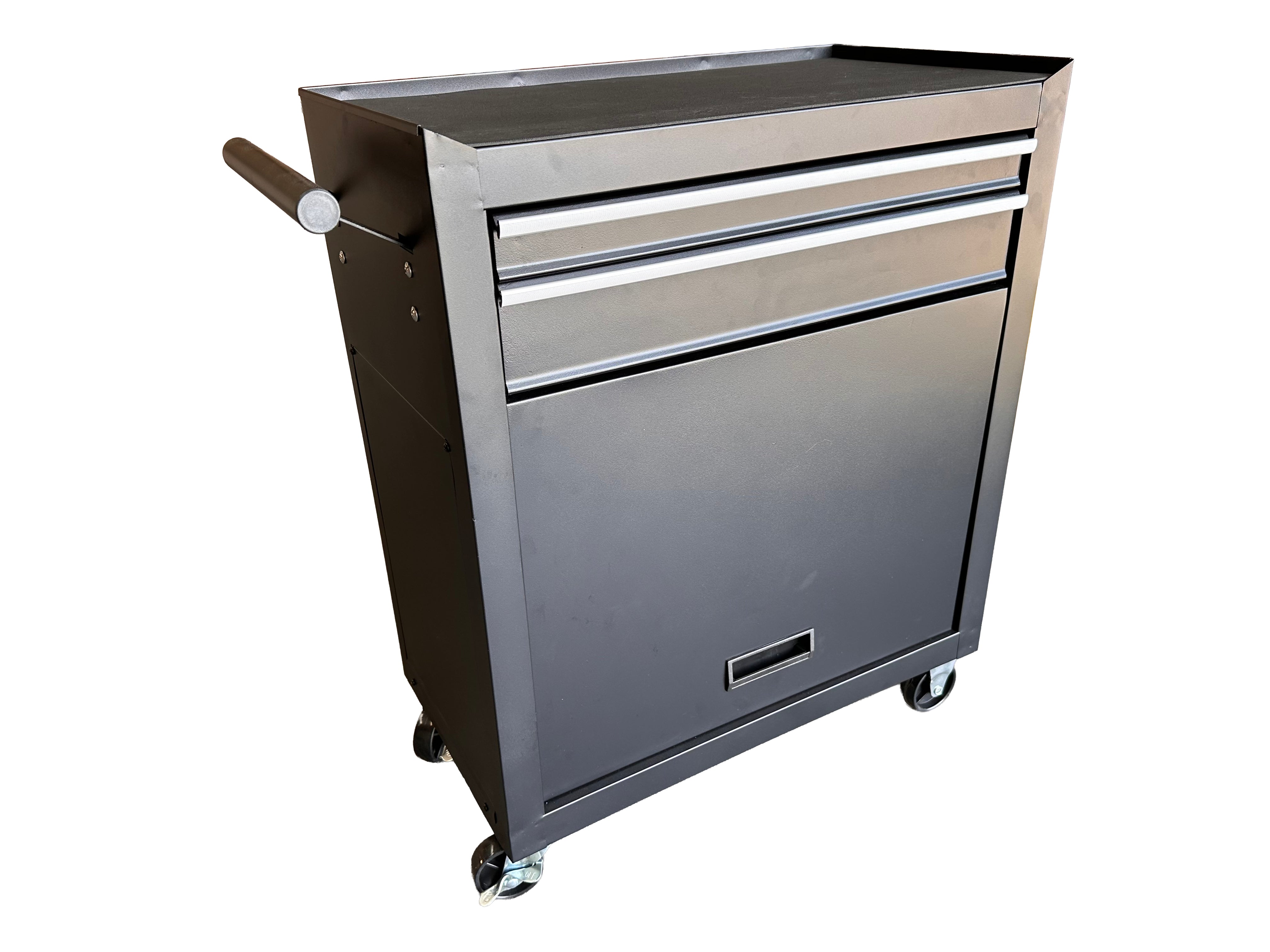 Armadio metallico senza attrezzi a 2 pezzi,con 6 cassetti a ripiano rimovibile ,carrello portautensili , cassetta porta attrezzi mobile Gebo Tools