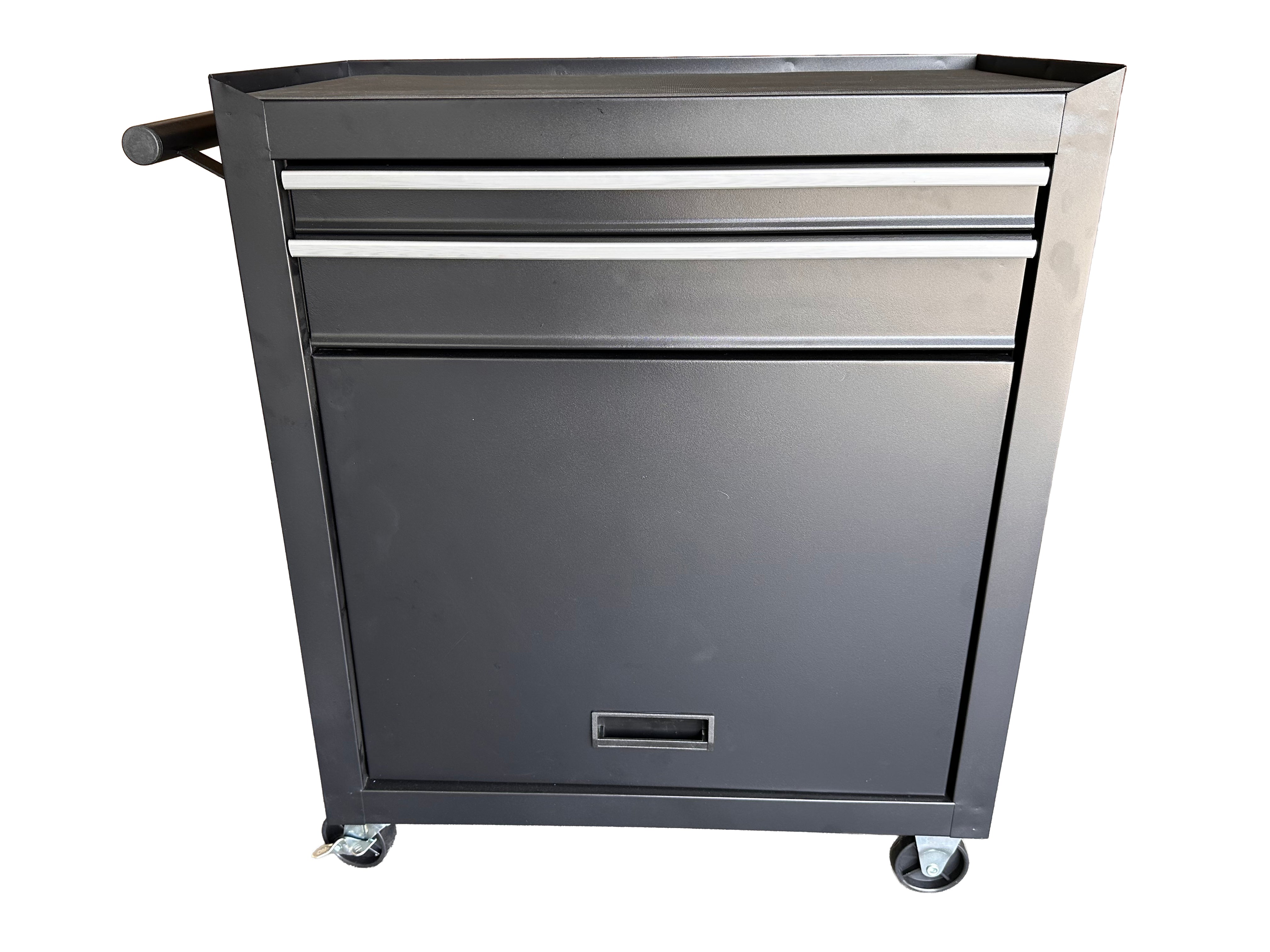 Armadio metallico senza attrezzi a 2 pezzi,con 6 cassetti a ripiano rimovibile ,carrello portautensili , cassetta porta attrezzi mobile Gebo Tools