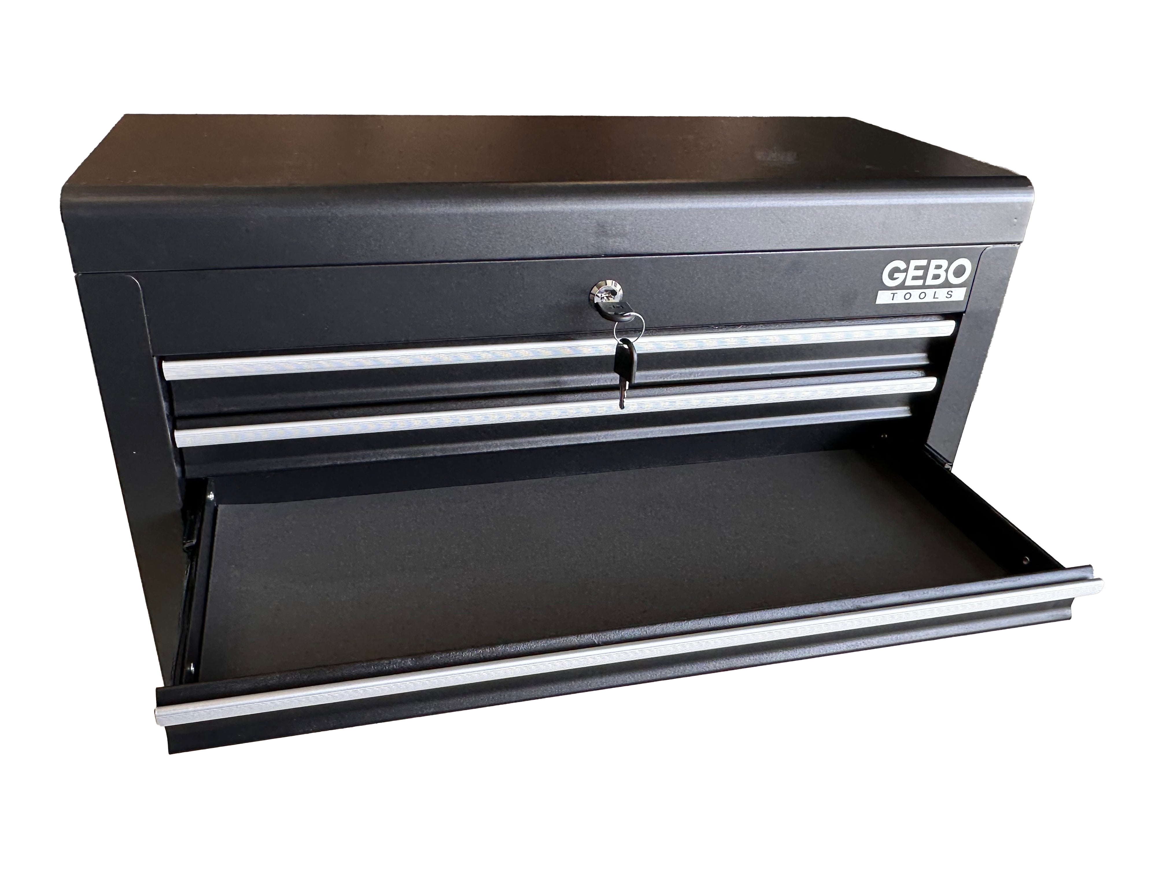 Armadio metallico senza attrezzi a 2 pezzi,con 6 cassetti a ripiano rimovibile ,carrello portautensili , cassetta porta attrezzi mobile Gebo Tools