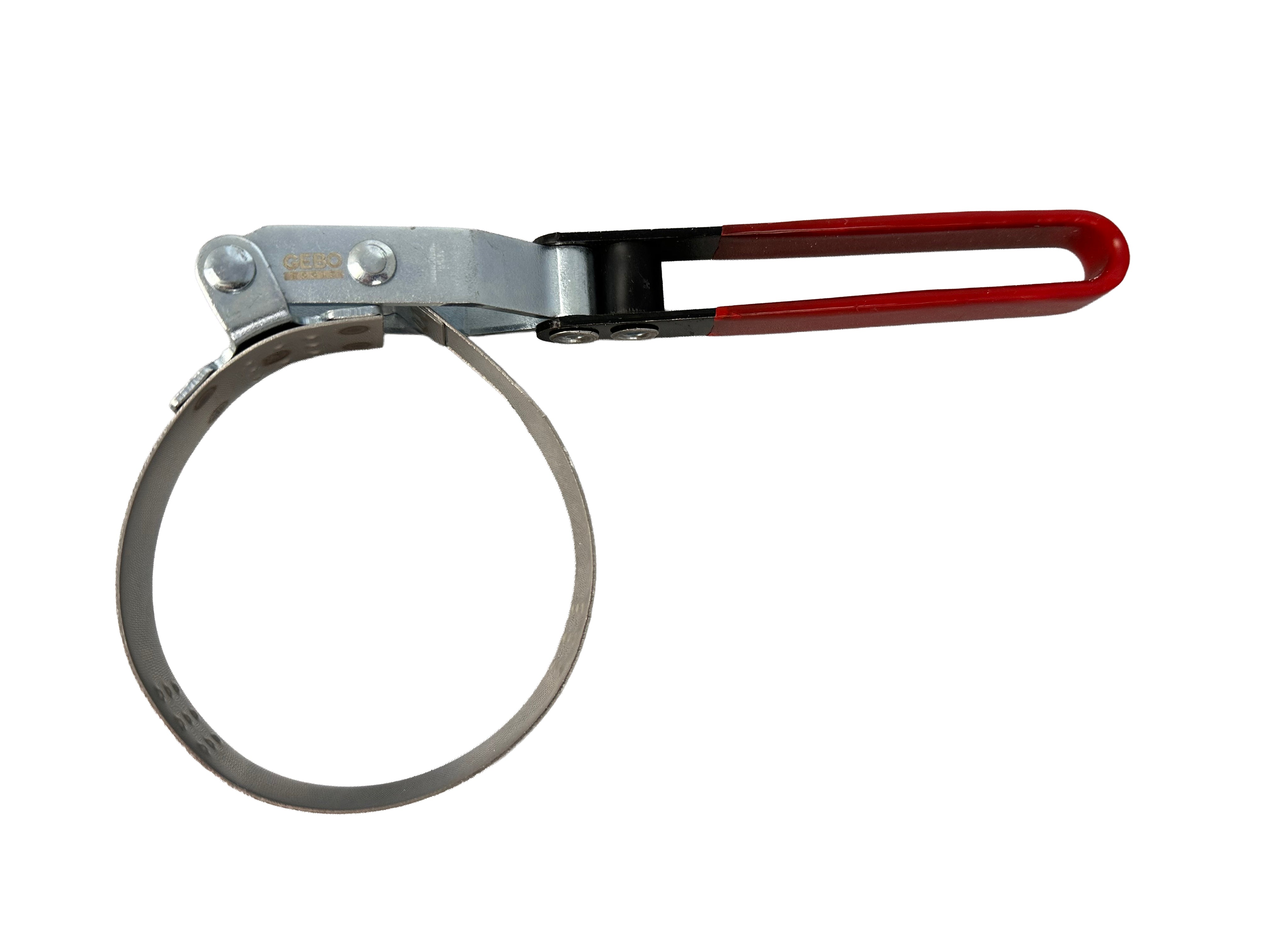 Chiave per filtro olio regolabile con fascia metallica, chiave a nastro per smontaggio filtro olio auto 73-85 mm Gebo Tools