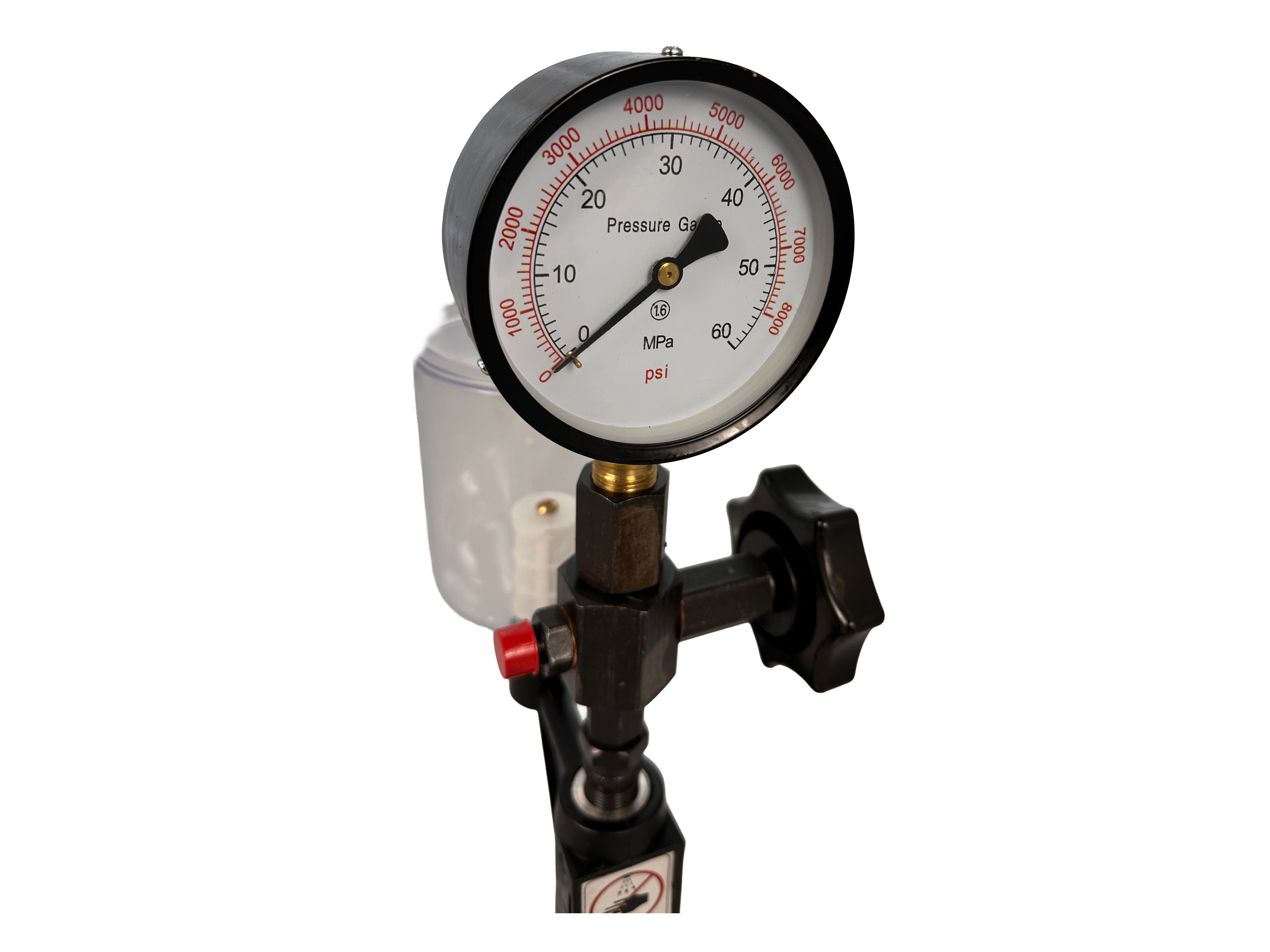 Tester per verifica pressione iniettori diesel, strumento di prova per ugelli di iniezione di carburante diesel ,600 Bar Gebo Tools