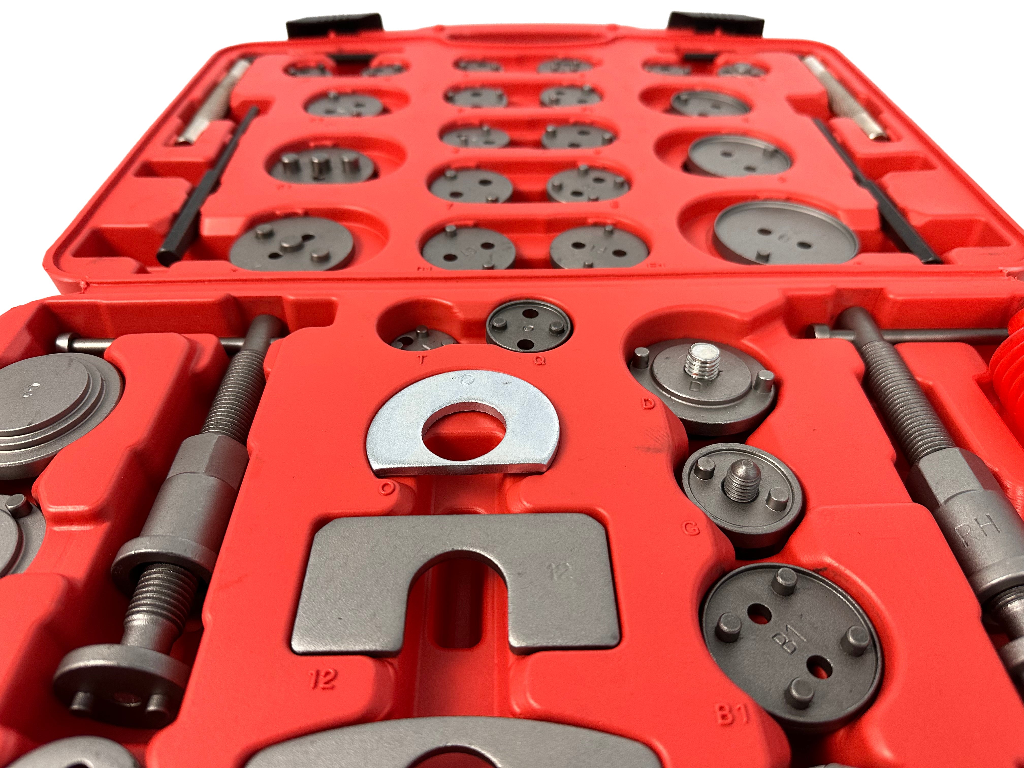 Set pressa per pistoncini pinze freno 50 pezzi Gebo Tools