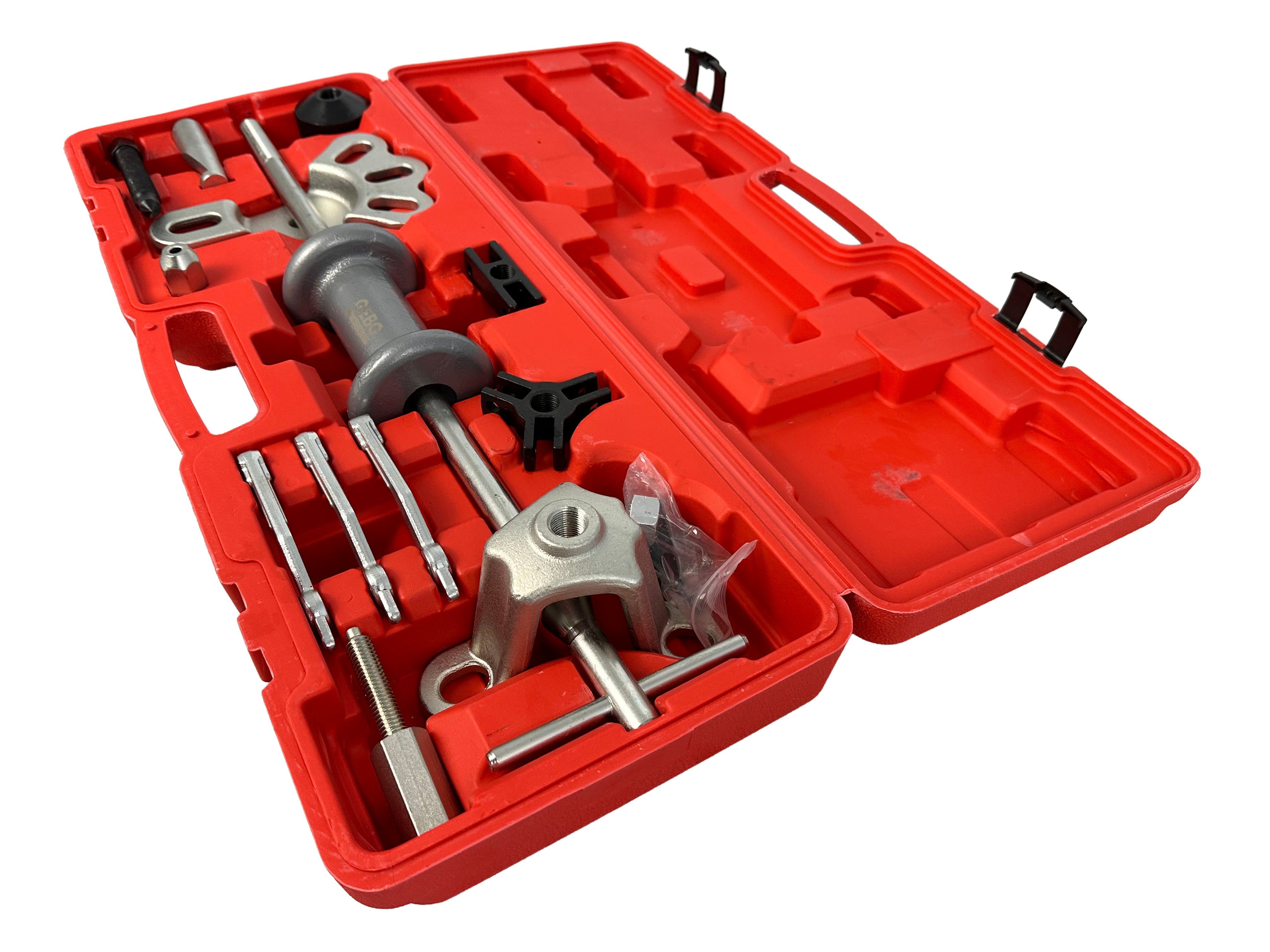 Set estrattore per mozzo con cuscinetto ruota con martello scorrevole Gebo Tools
