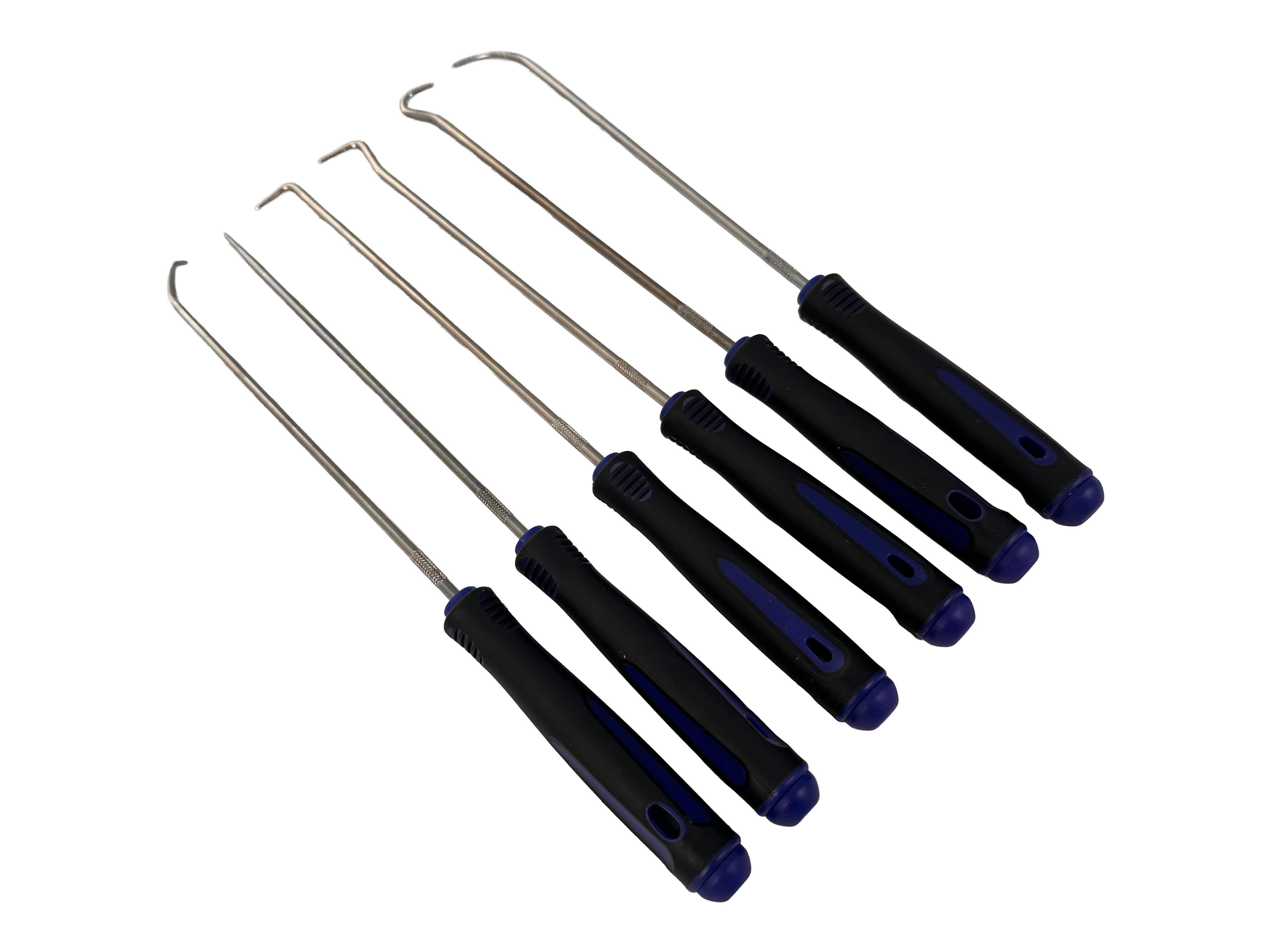 Set di 6 ganci di precisione extra lunghi, per la rimozione di tubi e guarnizioni, strumenti di manutenzione auto ed elettronica, Gebo Tools