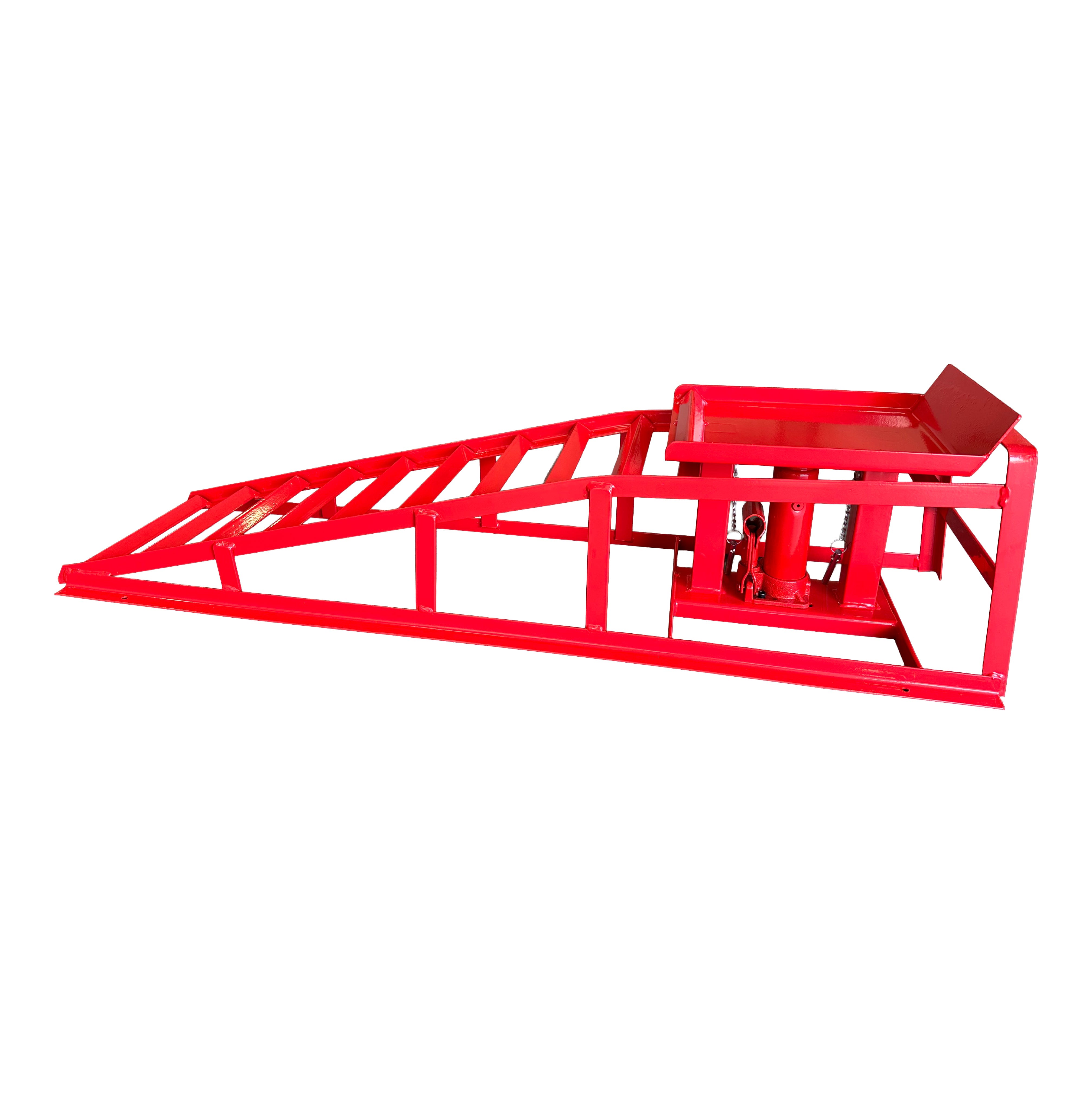 2x rampe di sollevamento con martinetto idraulico max 2000 kg 2 t altezza regolabile rampa di carico, Gebo Tools