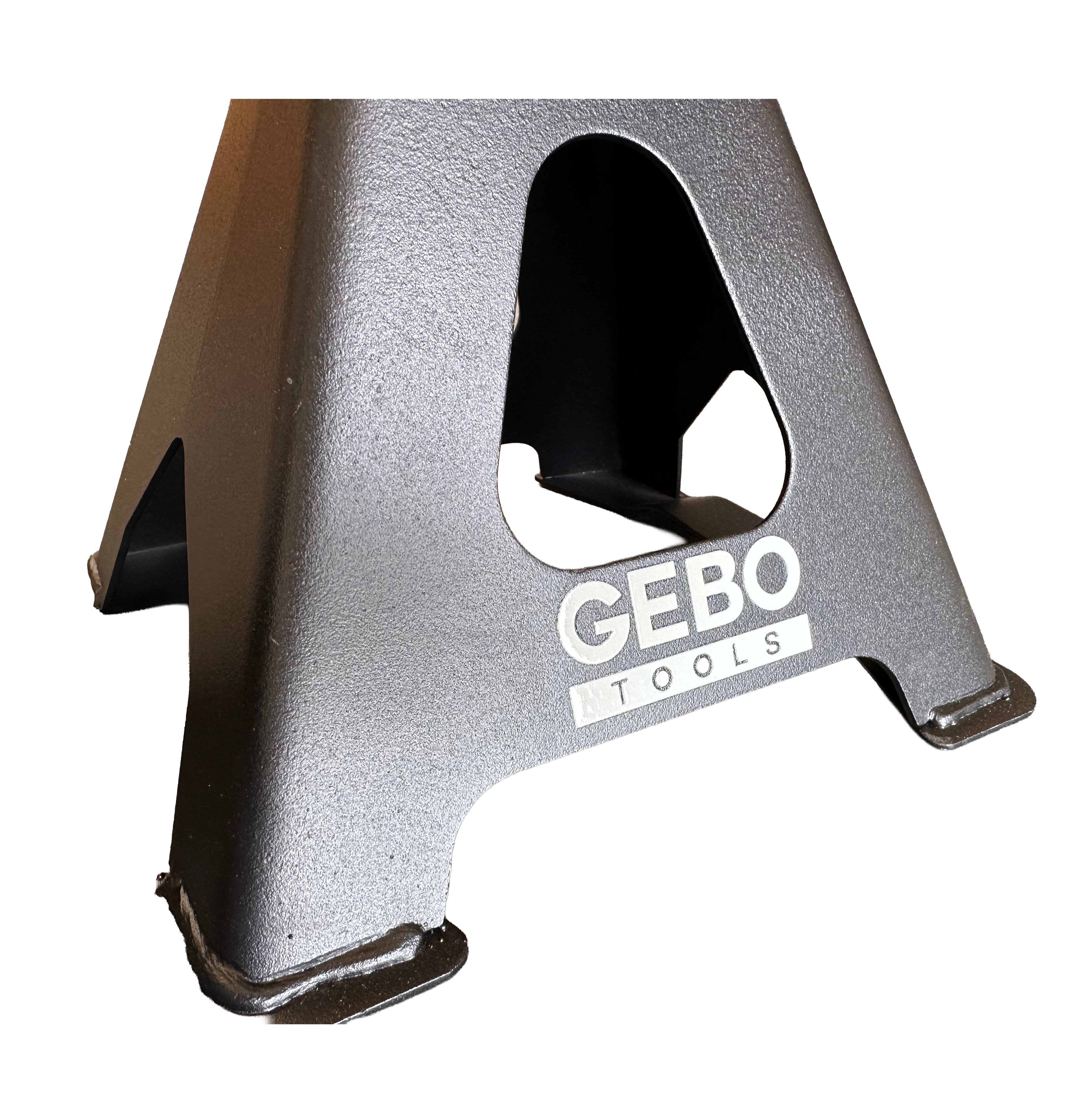Set di 2 cavalletti auto, cavalletti per carrozzeria, capacità 3 t, altezza regolabile, coppia di cavalletti per auto, supporti per assale con leva di sicurezza, cavalletti da sostegno officina, fai da te, domestico, garage, moto, 29.5-43 cm Gebo Tools
