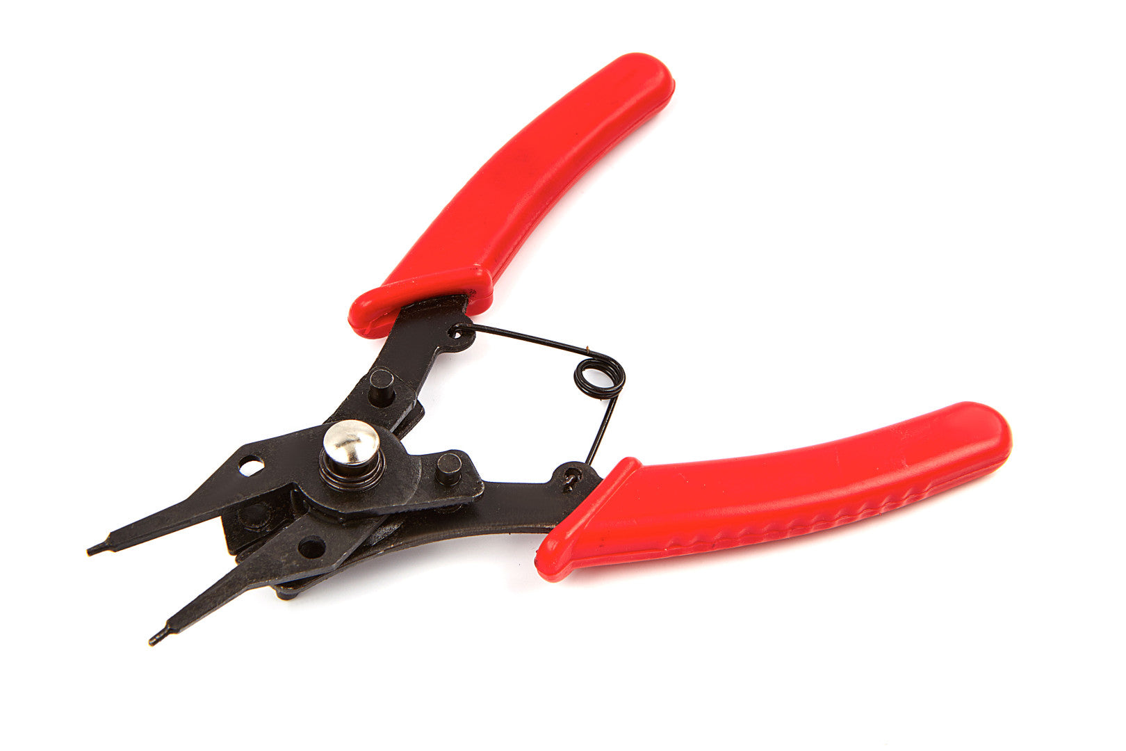 Pinza per anelli Seeger con teste intercambiabili