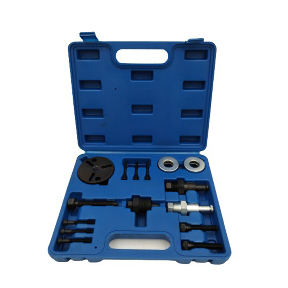 Estrattore mozzo frizione compressore aria condizionata e set installatore, auto car van truck a/c frizione remover, set kit estrattore rimozione puleggia frizione aria condizionata auto