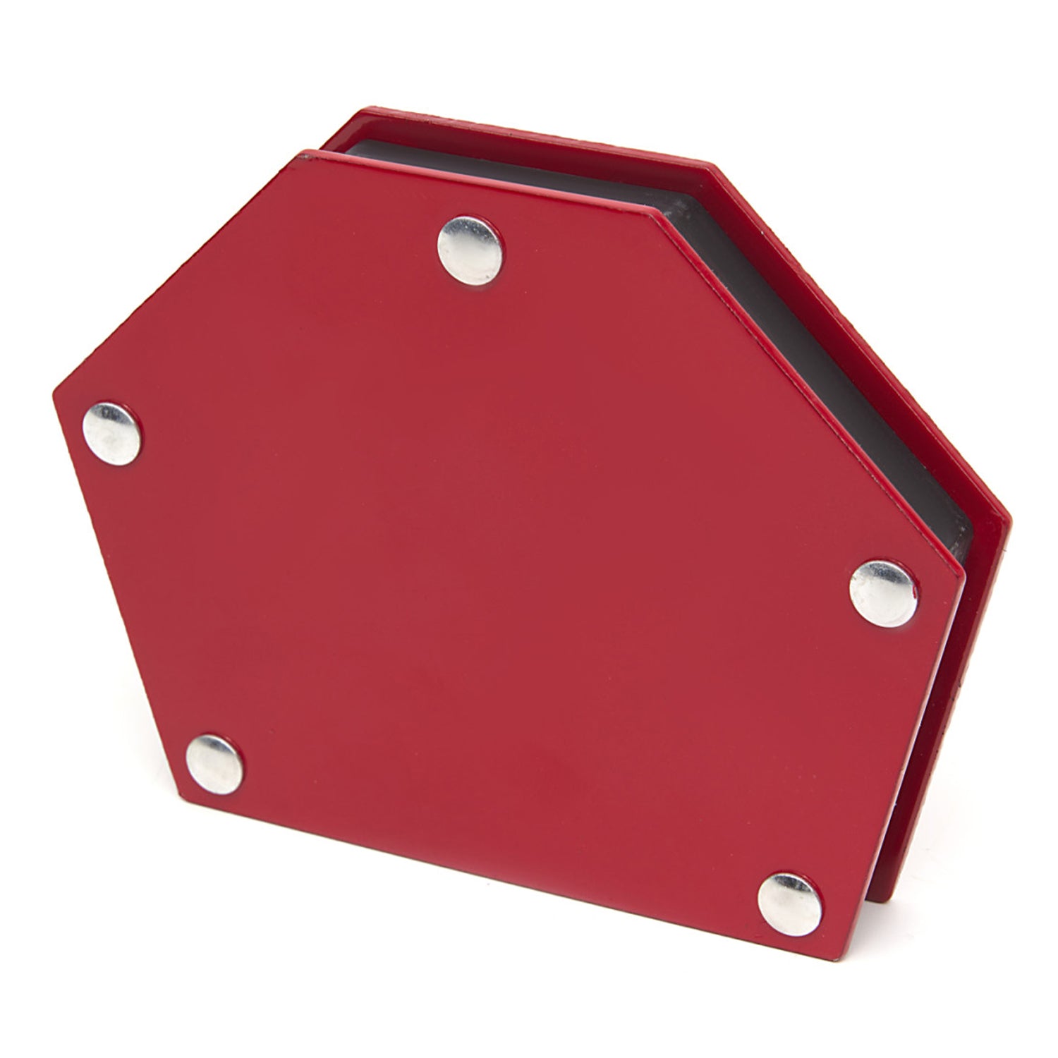 Squadra magnetica per saldatura, rosso, posizionatore supporto angolare calamita, modello 1