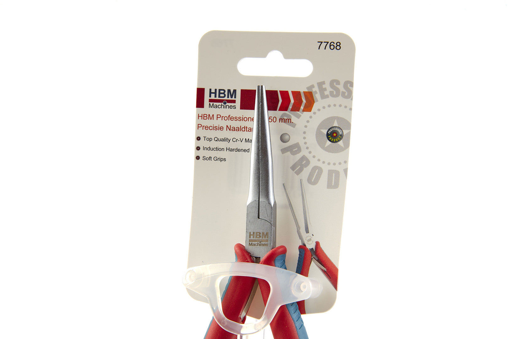 Pinza a becchi lunghi diritti 150 mm