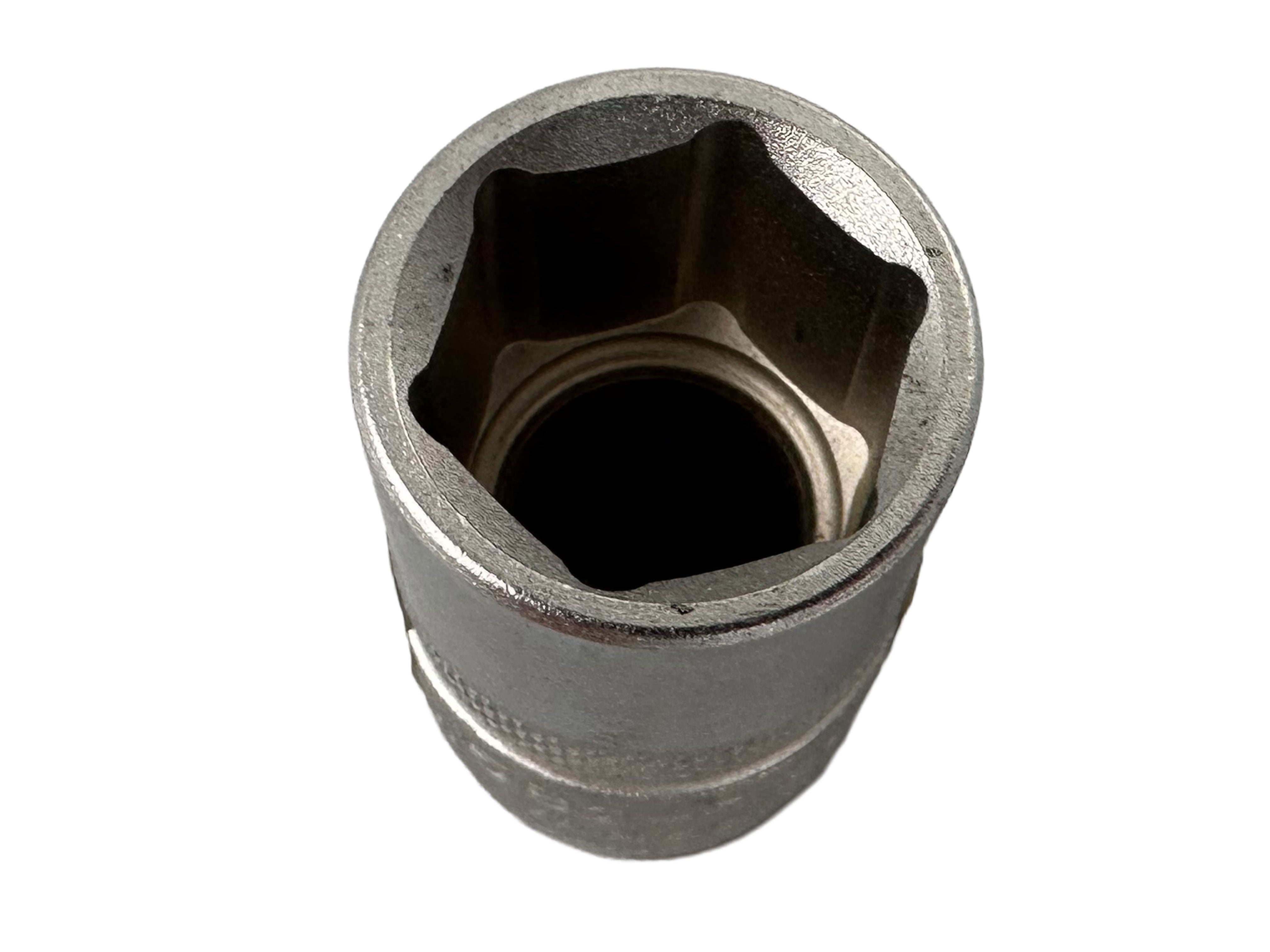 Chiave a bussola corta bi-esagonale da 1/2", 38 mm, inserto 15 mm