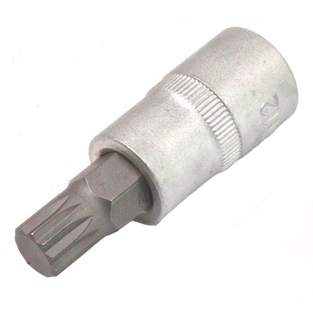 Bussola con inserto dentato spline XZN 12 mm, attacco 1/2" pollici