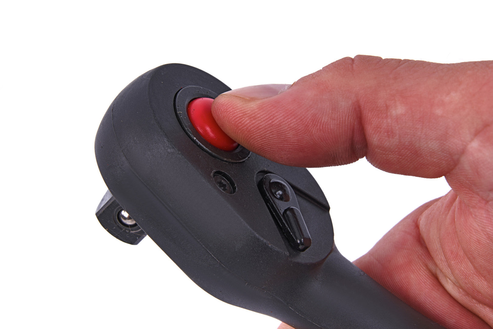 Cricchetto reversibile professionale 1/2" in accaio, lungo 250 mm, ABS HBM