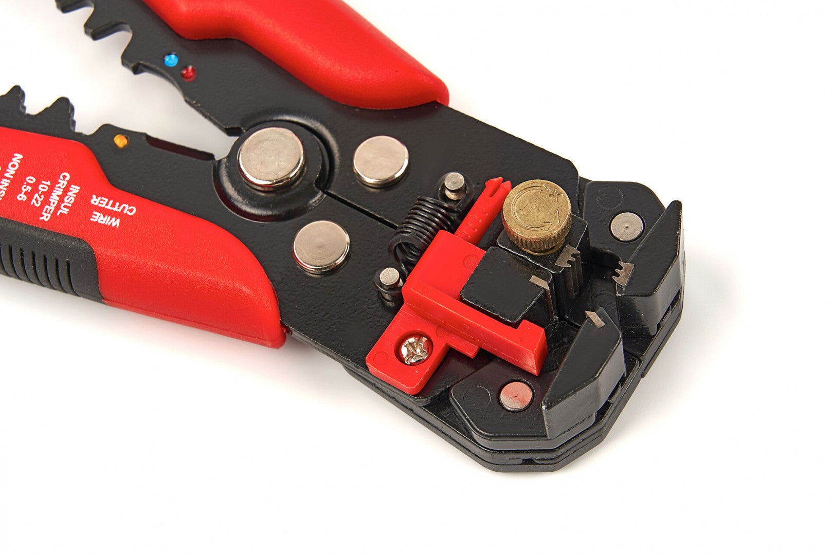 Pinza crimpatrice, pass through multifunzione spelafili per cavo rete, strumento crimpatura con 199pz connettori e coperture di protezione tester custodia