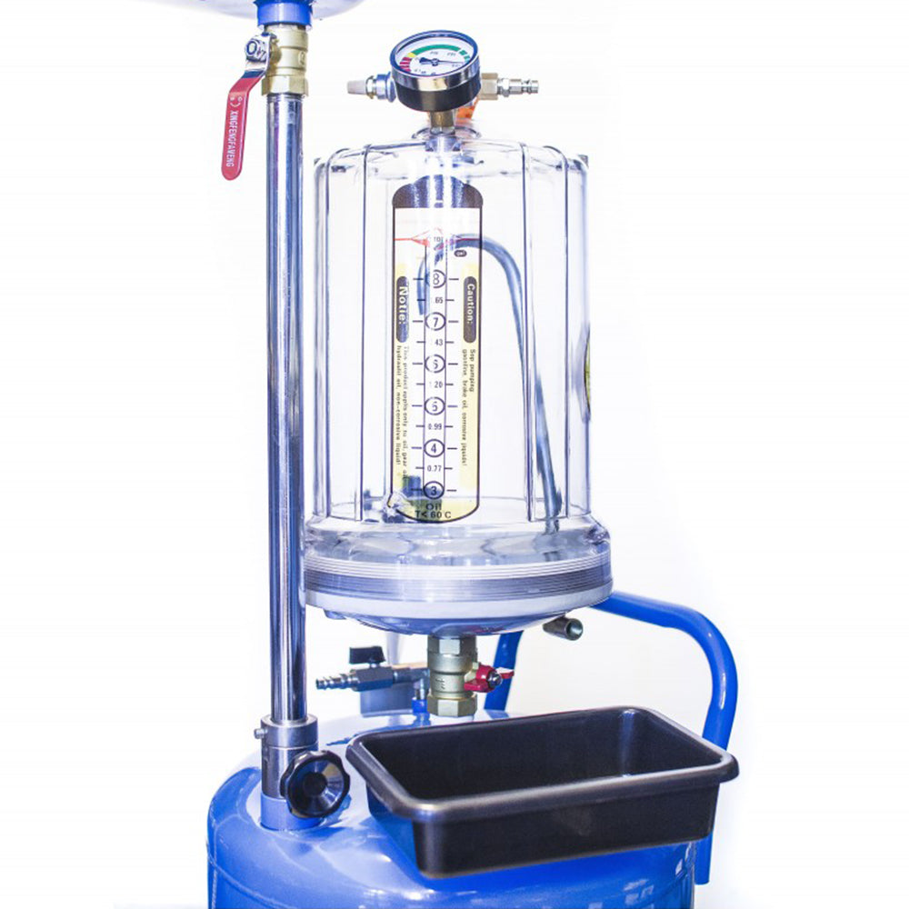 Aspiratore olio esausto 80 litri recuperatore per cambio olio motore, M2