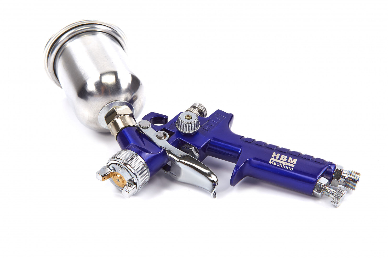 Pistola verniciatura professionale, pistola a spruzzo ad alta efficienza buona atomizzazione, set pistola da spruzzo 3 ugelli 0,8mm, 1,4mm 1,7mm