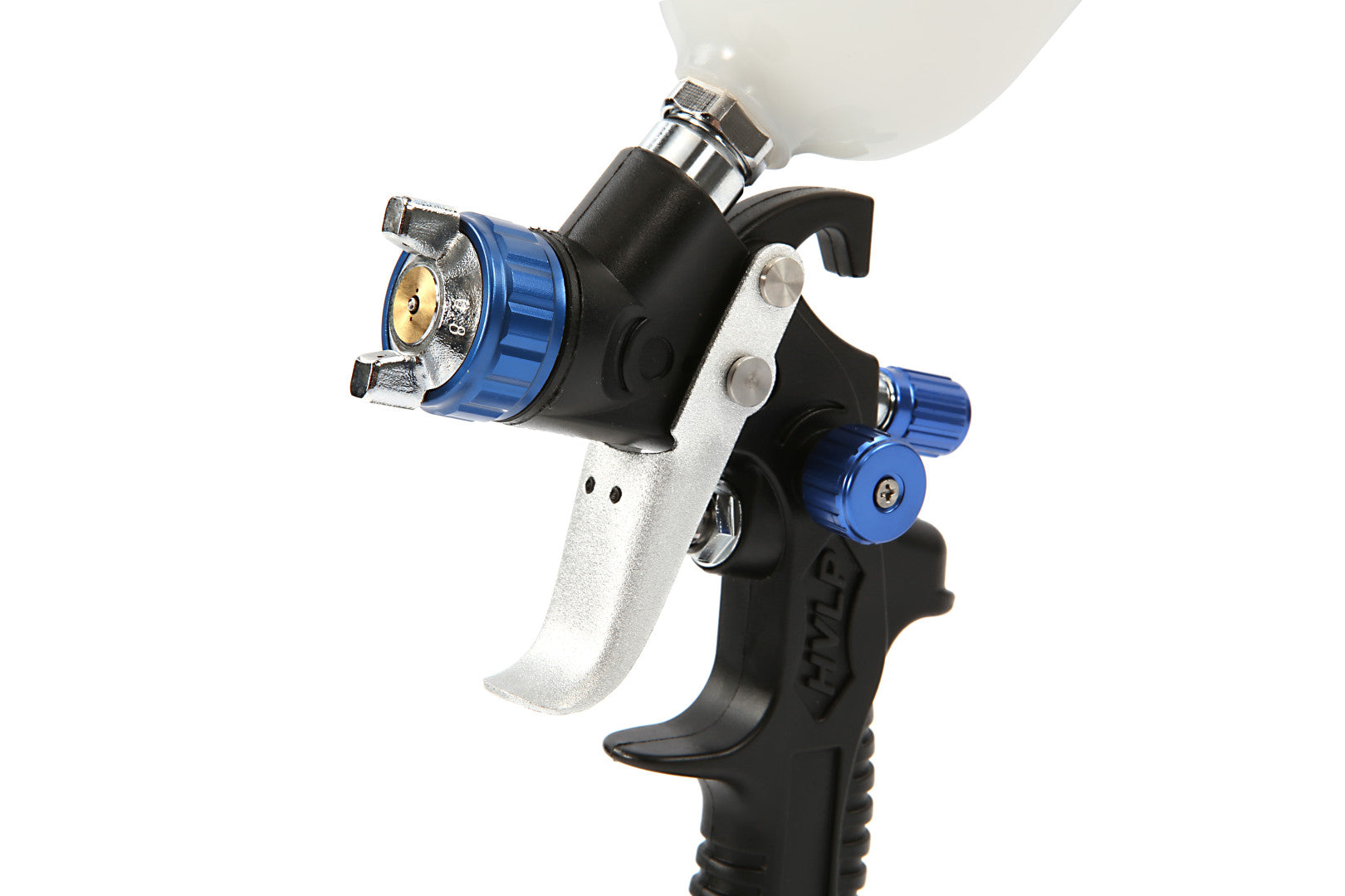 Pistola per verniciare a spruzzo – capacità 100 ml e ugello 0,8 mm, Hbm