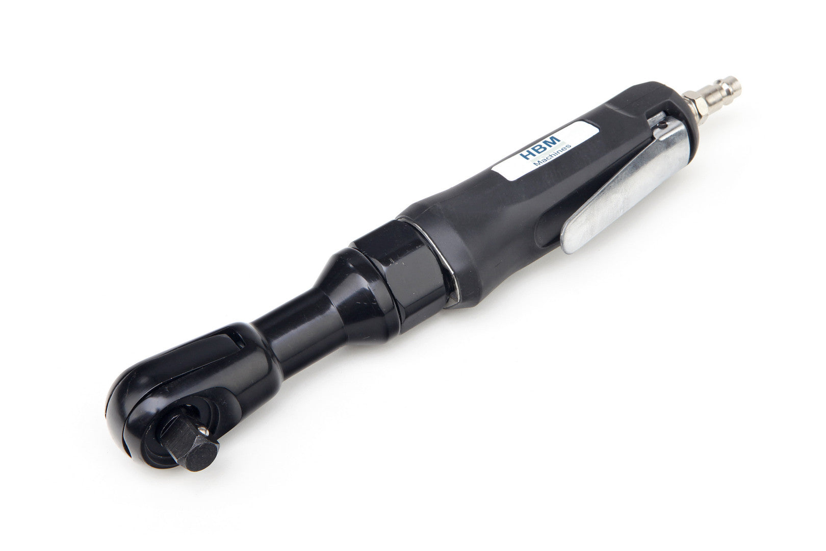 Kit chiave a cricchetto pneumatica, set cricchetto e bussole 17 pz 1/2" pollice, 9–19 mm HBM Machines