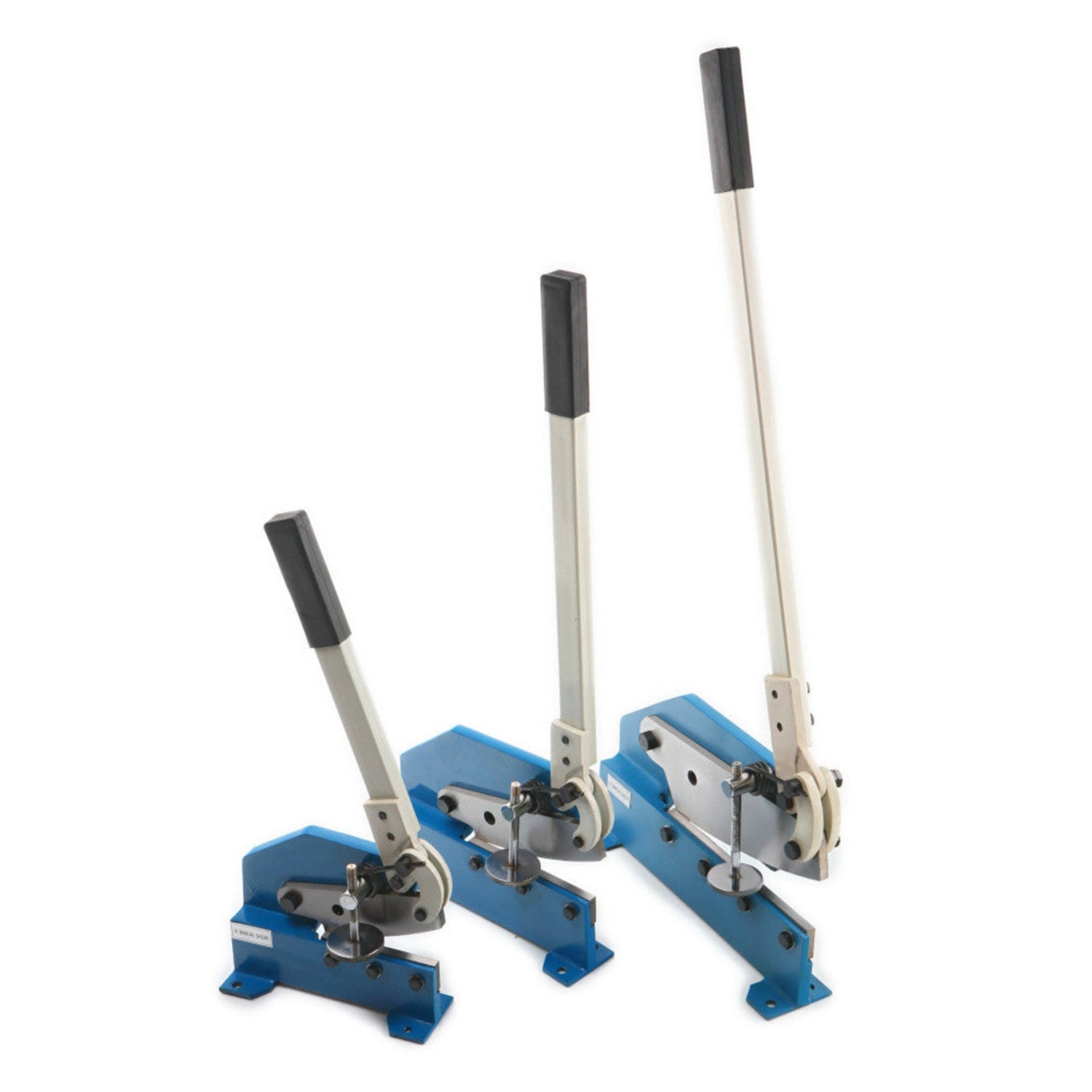 Cesoia manuale a ghigliottina, per tagliare lamiere e barre in acciaio al carbonio, cesoie a percussione trancia per lamiere e metalli, Hbm 200 mm