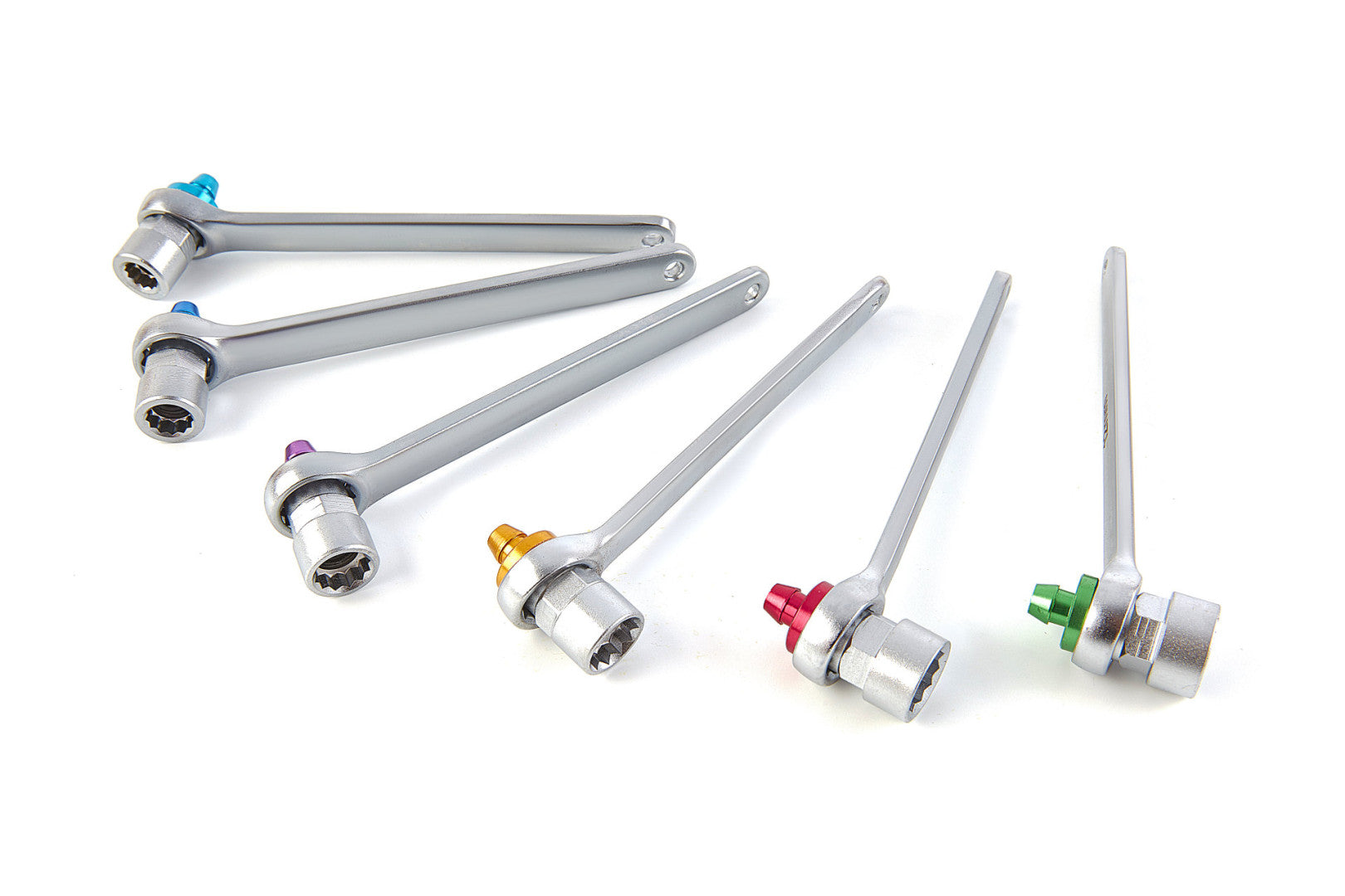 Serie di chiavi per spurgo freni, 7, 8, 9, 10, 11, 12 mm, 7 pz.
