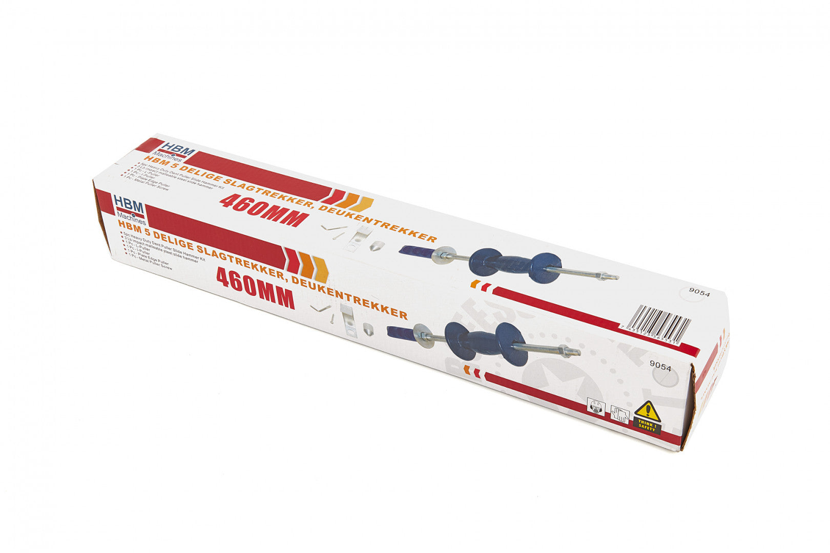 Kit estrattore martello a massa battente 1,5kg per ammaccature carrozzeria, accessori 5 pezzi