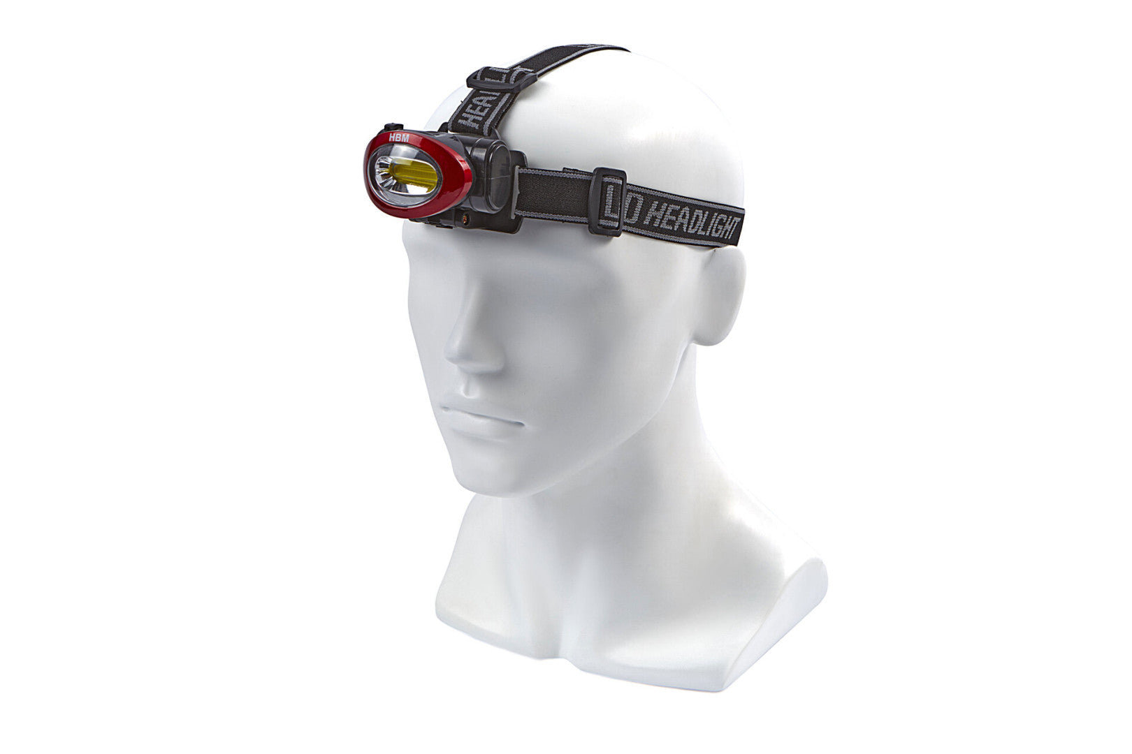 Torcia lampada frontale con batteria a LED 3w,120 lumen Hbm