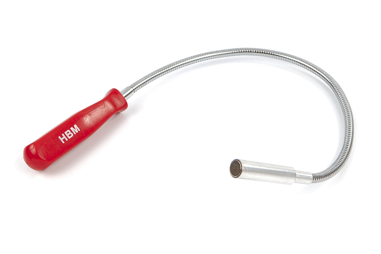 Strumento magnetico flessibile per raccogliere oggetti di ferro, strumento magnetico flessibile per la raccolta di piccole parti, raccoglitore di oggetti metallici, ideale per garage, auto e fai da te, 45 cm 2,3 kg HBM