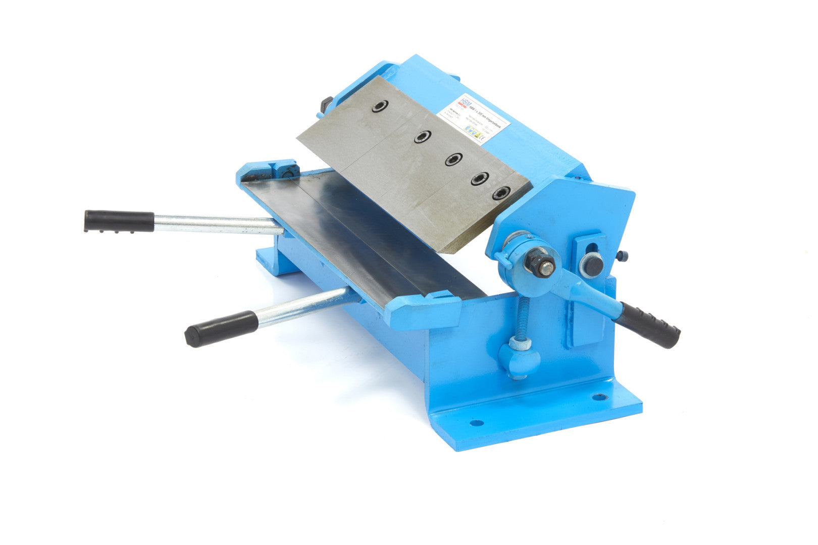 Macchina piegatrice per lamiera, piegatrice manuale per tagliare, piegare, laminare 1 x 305 mm Hbm