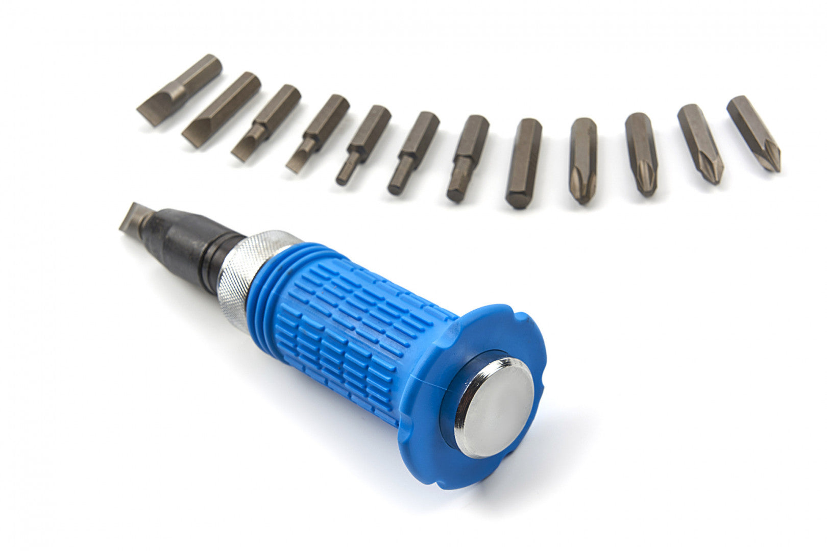 Set di cacciavite professionale a percussione-avvitatore ad impulsi con 14 inserti-punte, cacciavite ad impulsi kit giravite a percussione impugnatura a mano impugnatura per impieghi gravosi, attacco 1/2" Hbm