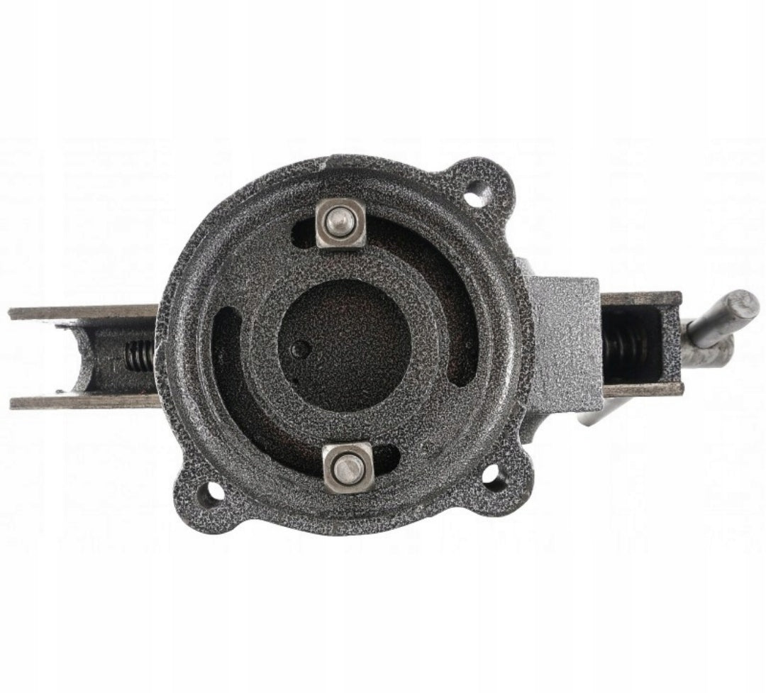 Morsa di precisione da banco con base girevole, morsa da banco rotante-girevole, per uso domestico commerciale da garage officina, morsa da banco apertura 125 mm 5"