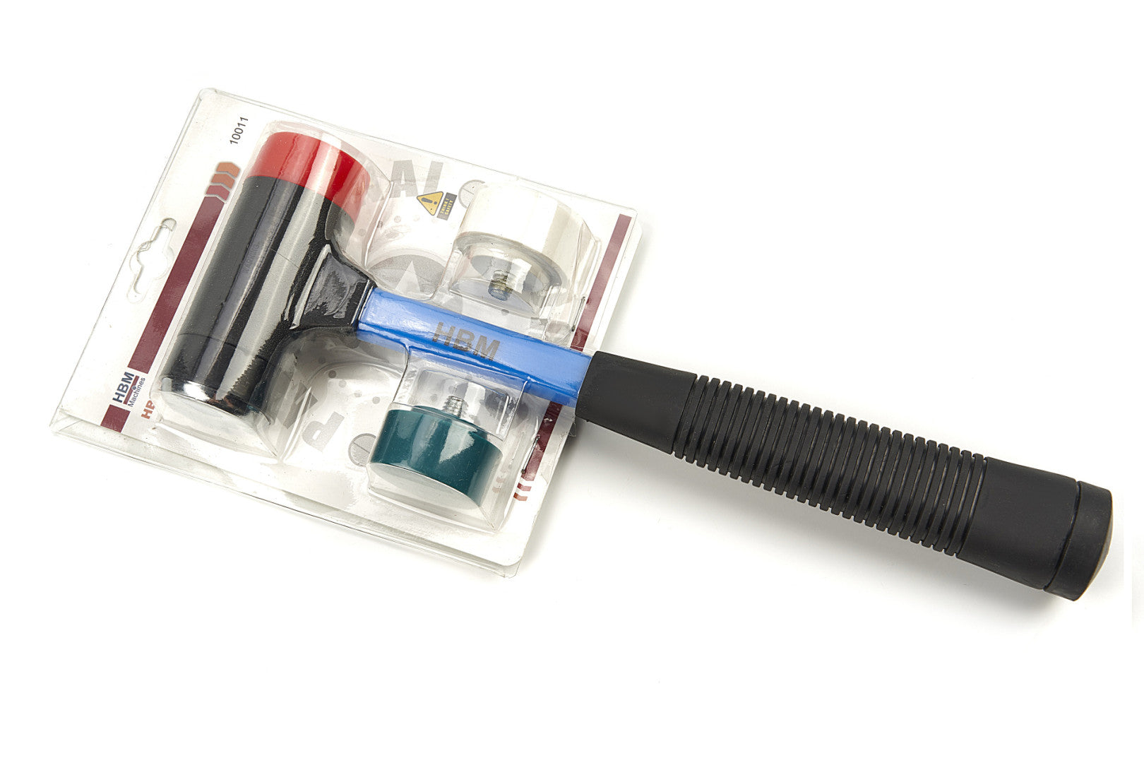 Martello 4 teste in 1 intercambiabile Ø 37 mm - multicolore, Hbm