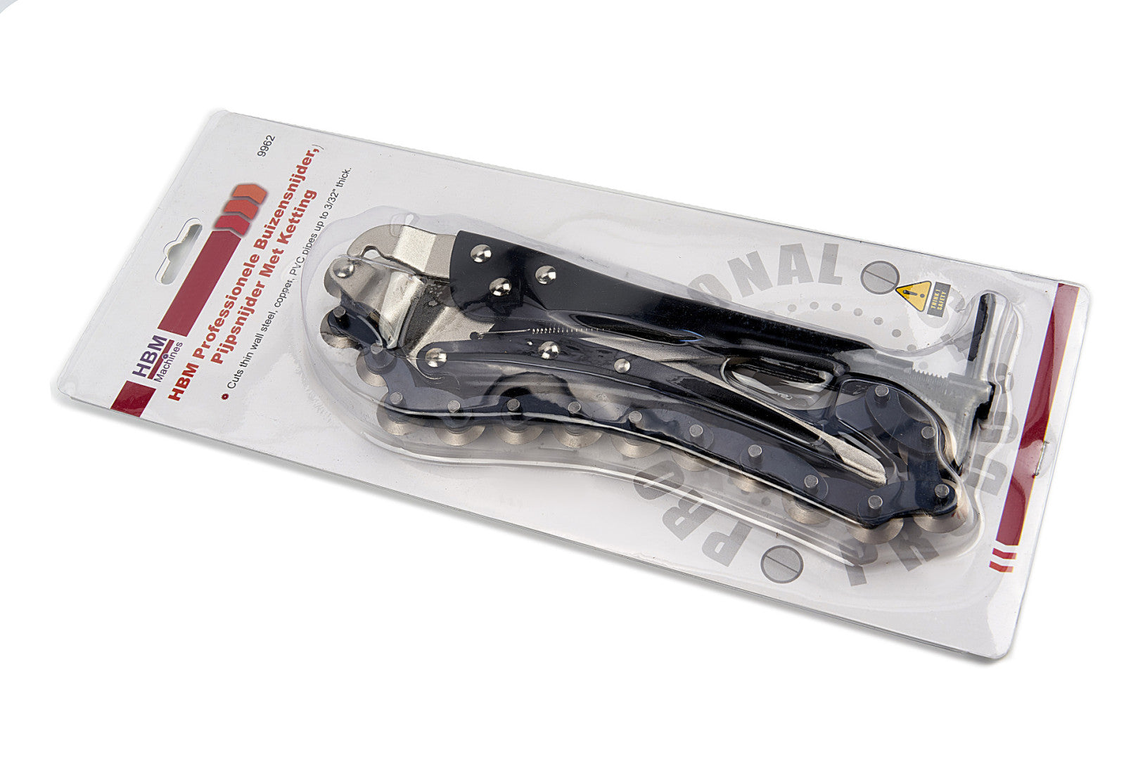 Tagliacatena regolabile per tubo di scarico, tagliacatubi a catena, pinza per tagliare tubi di scappamento, 19–85 mm Hbm