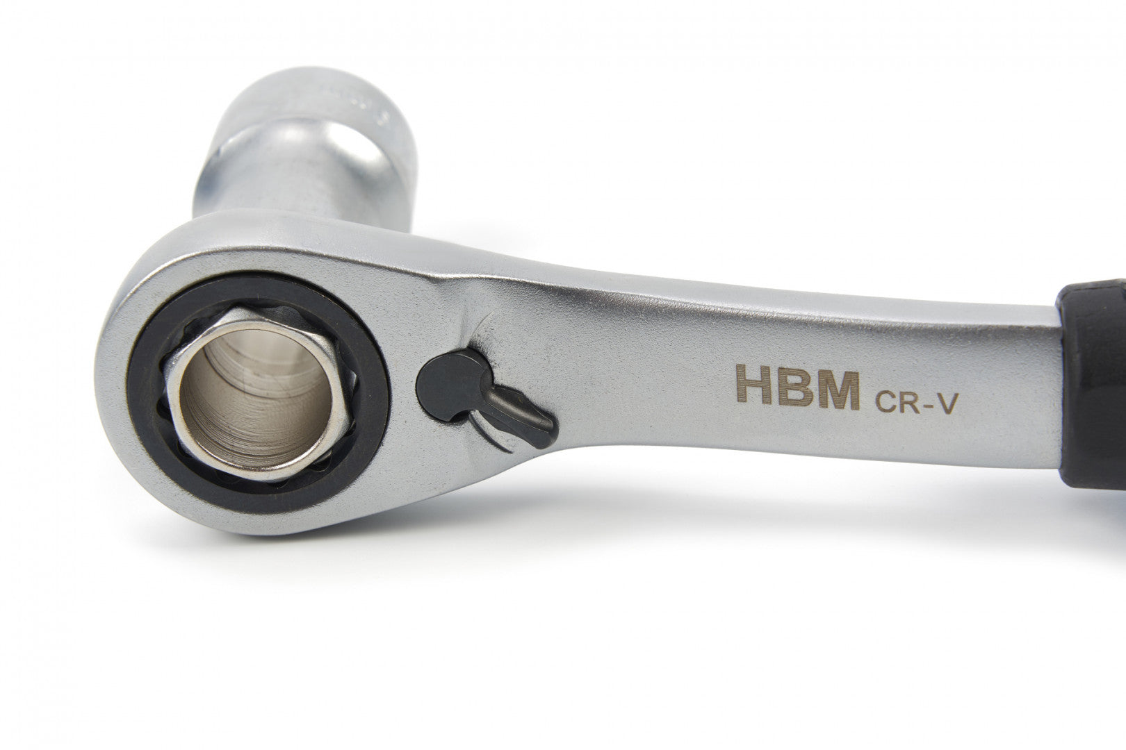 Set di bussole Vario Plus con cricchetto reversibile, 10–24 mm, 3/8" 1/2", 17 pz., Hbm Machines