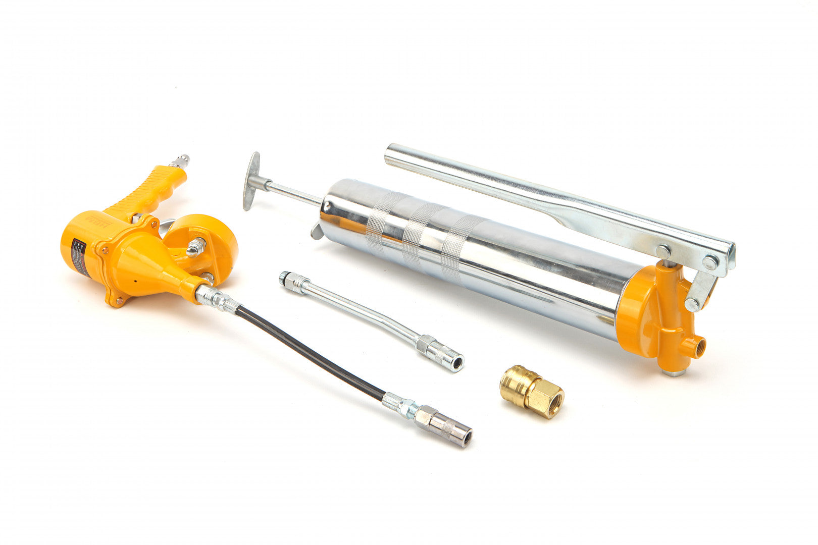 Pistola ingrassatore manuale e pneumatico 5 pezzi Hbm Machines Olanda
