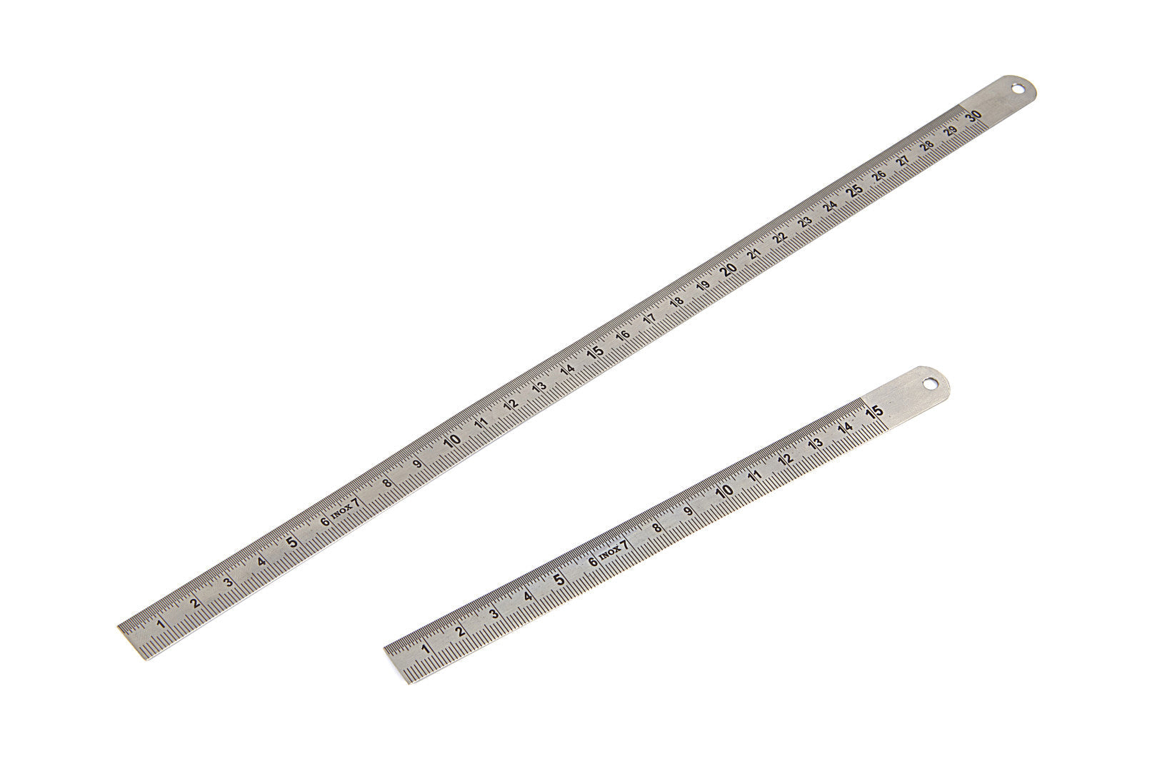 Righello flessibile in metallo, RVS 300 mm Hbm