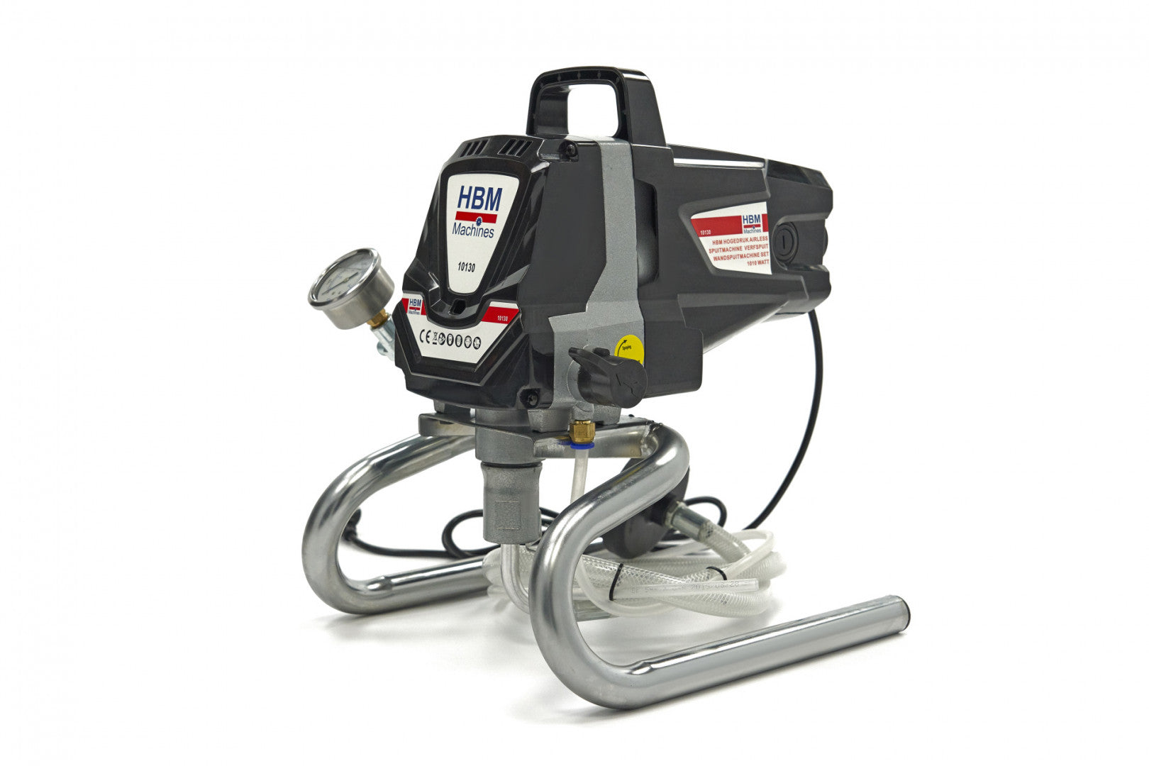 Spruzzatore di vernice airless 1010W 3000 PSI portata Max. 1,5 litri/min, kit uso commerciale per forniture di verniciatura per auto casa interiore esteriore, attrezzatura vernice tubo con ugello, con tubo 10 m ad alta pressione