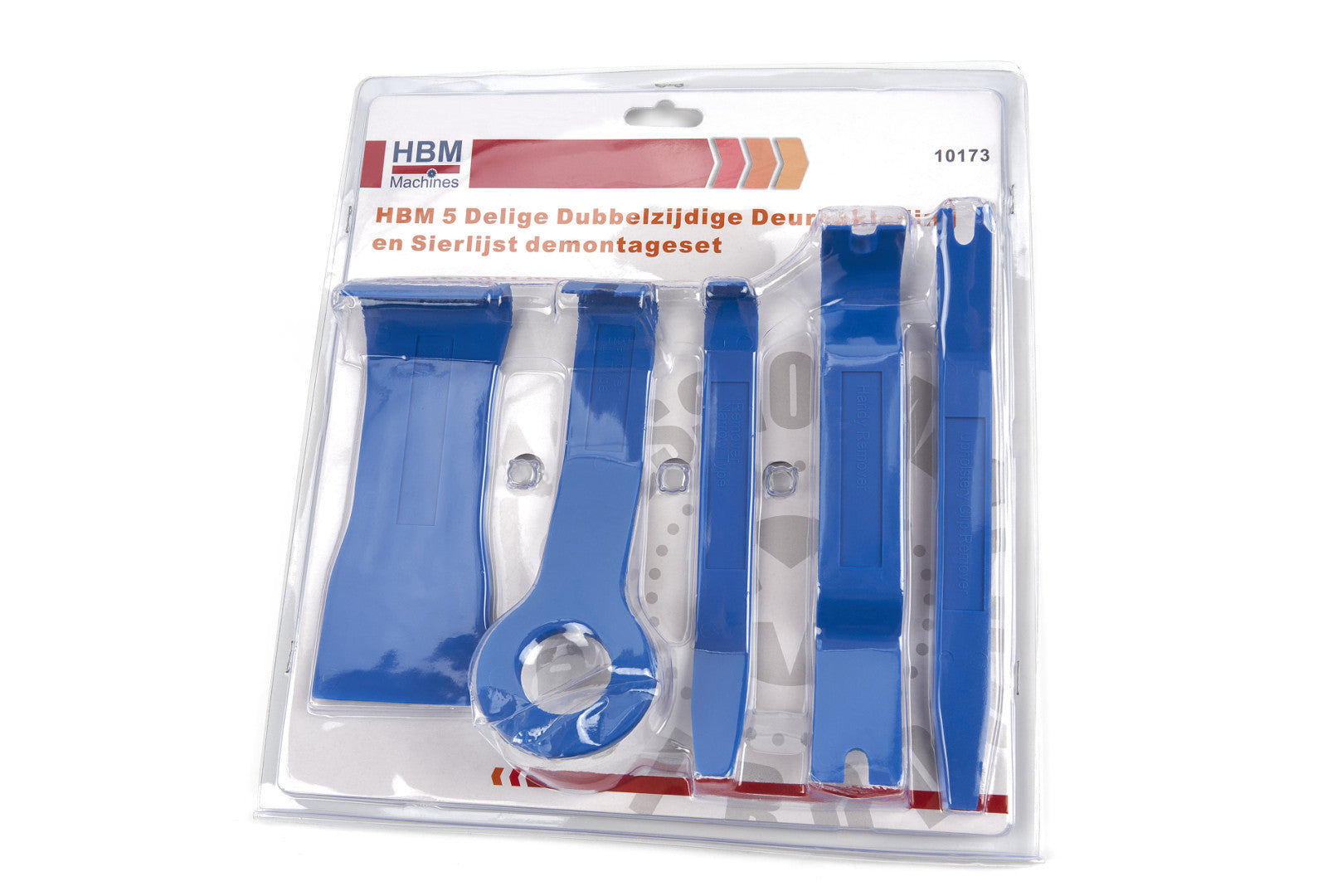 Kit utensile di smontaggio per riparazione auto, rimozione ricambio cunei in plastica leve refit set, auto trim installer pry, removal tools kit per auto porta pannello radio cruscotto, 5 pezzi Hbm