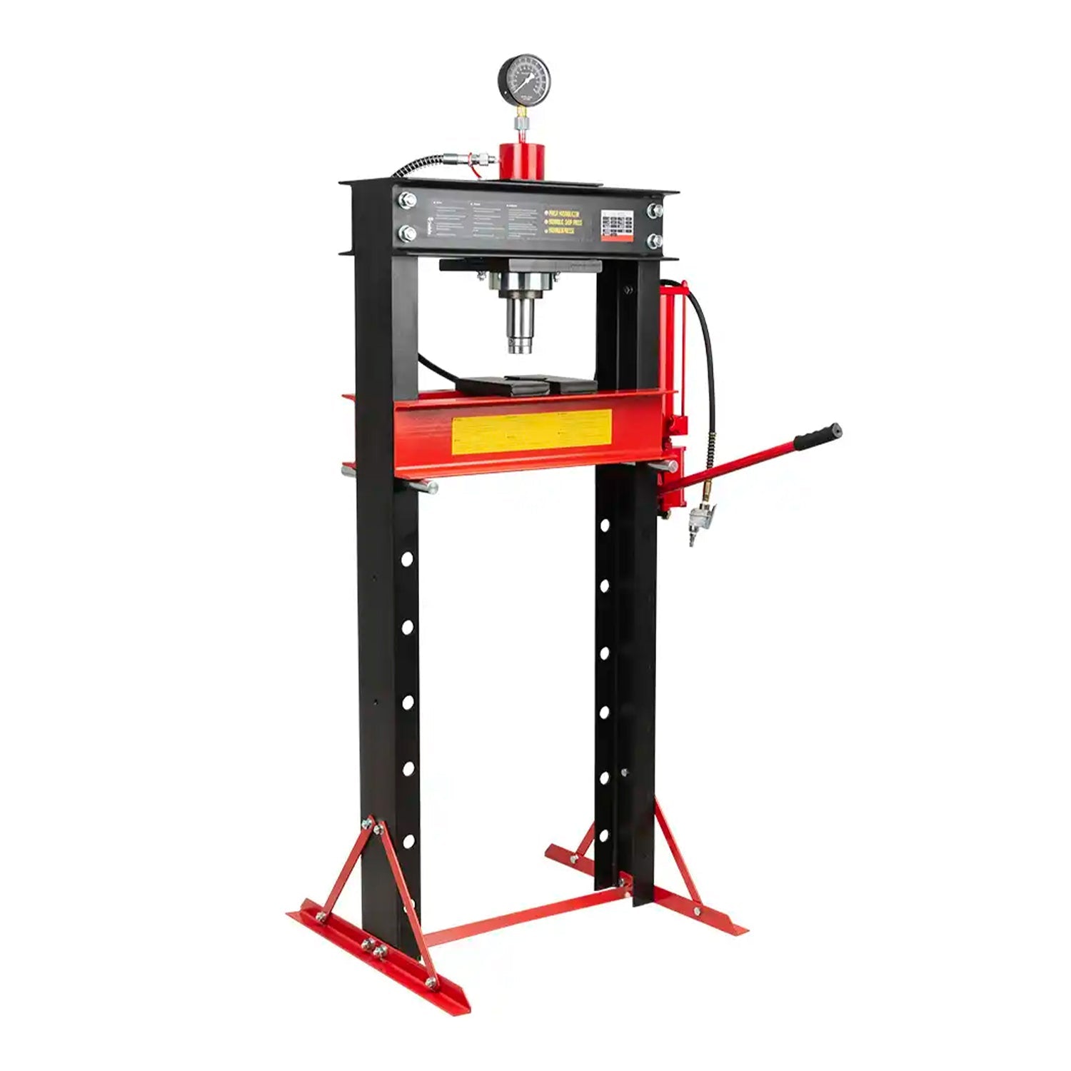 Pressa idraulica pneumatica da officina 30t pressa a telaio per cuscinetti, Redats